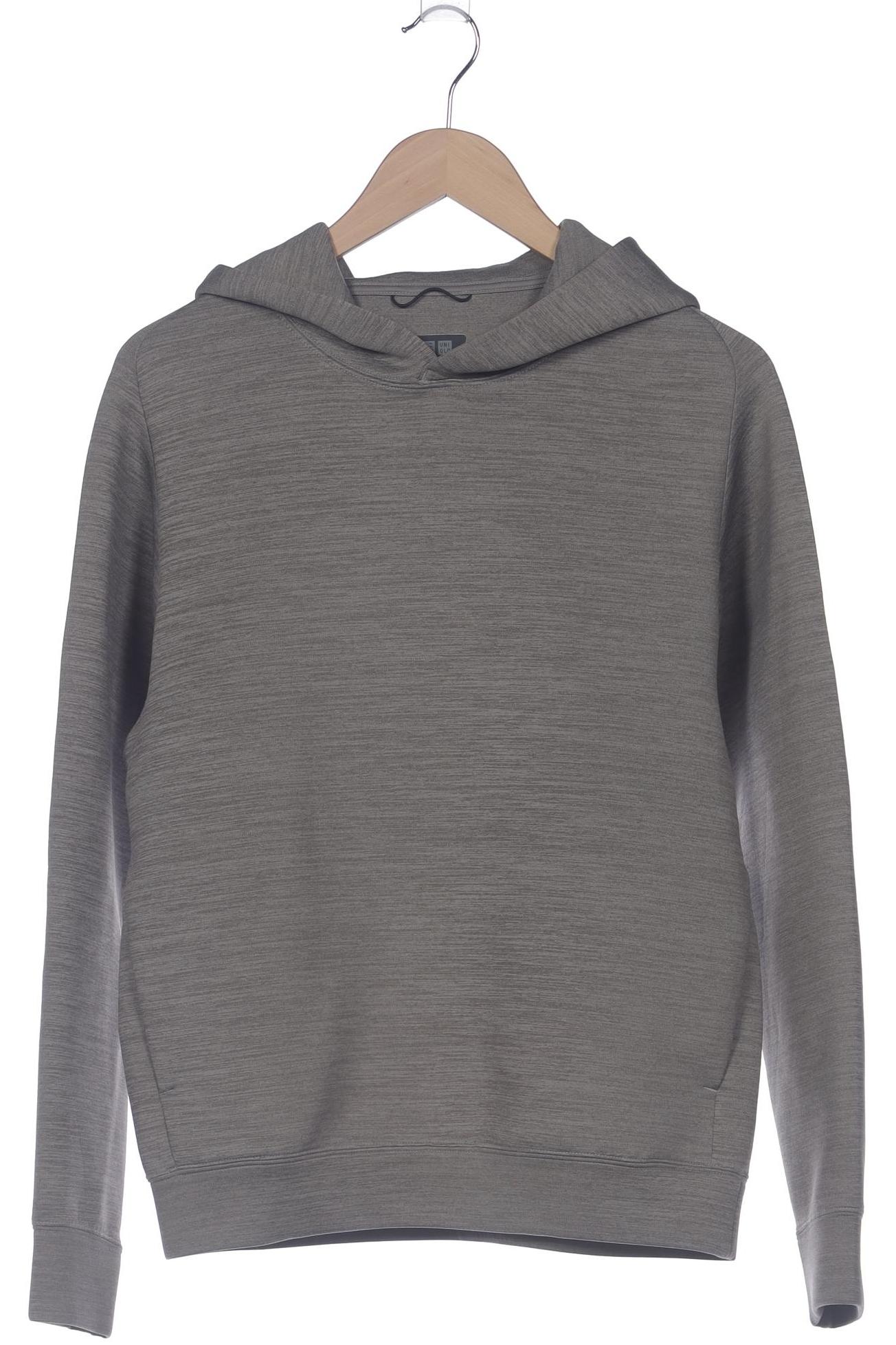 

uniqlo Damen Kapuzenpullover, grau, Gr. 36