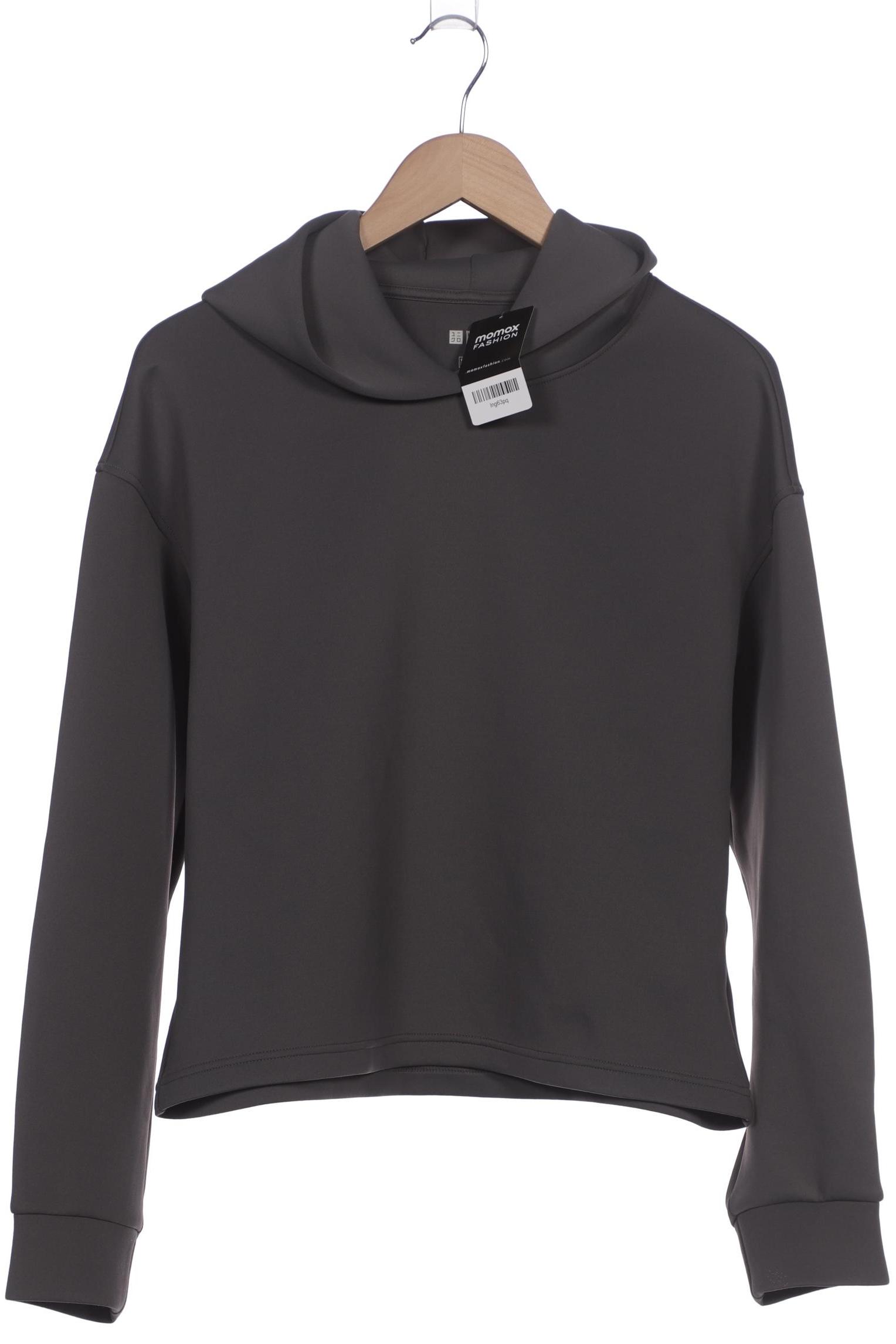 

uniqlo Damen Kapuzenpullover, grau, Gr. 38