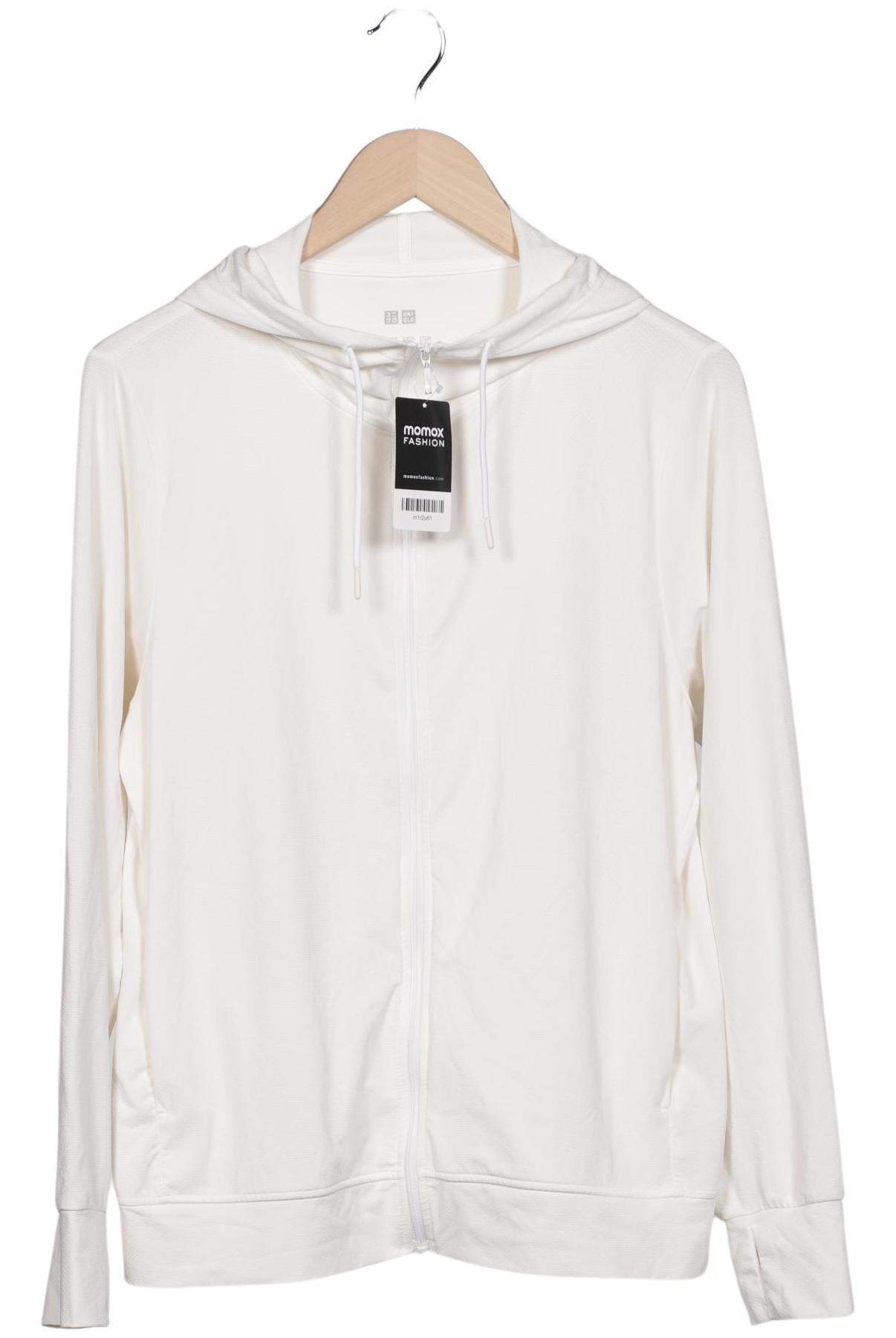 

uniqlo Damen Kapuzenpullover, cremeweiß, Gr. 44