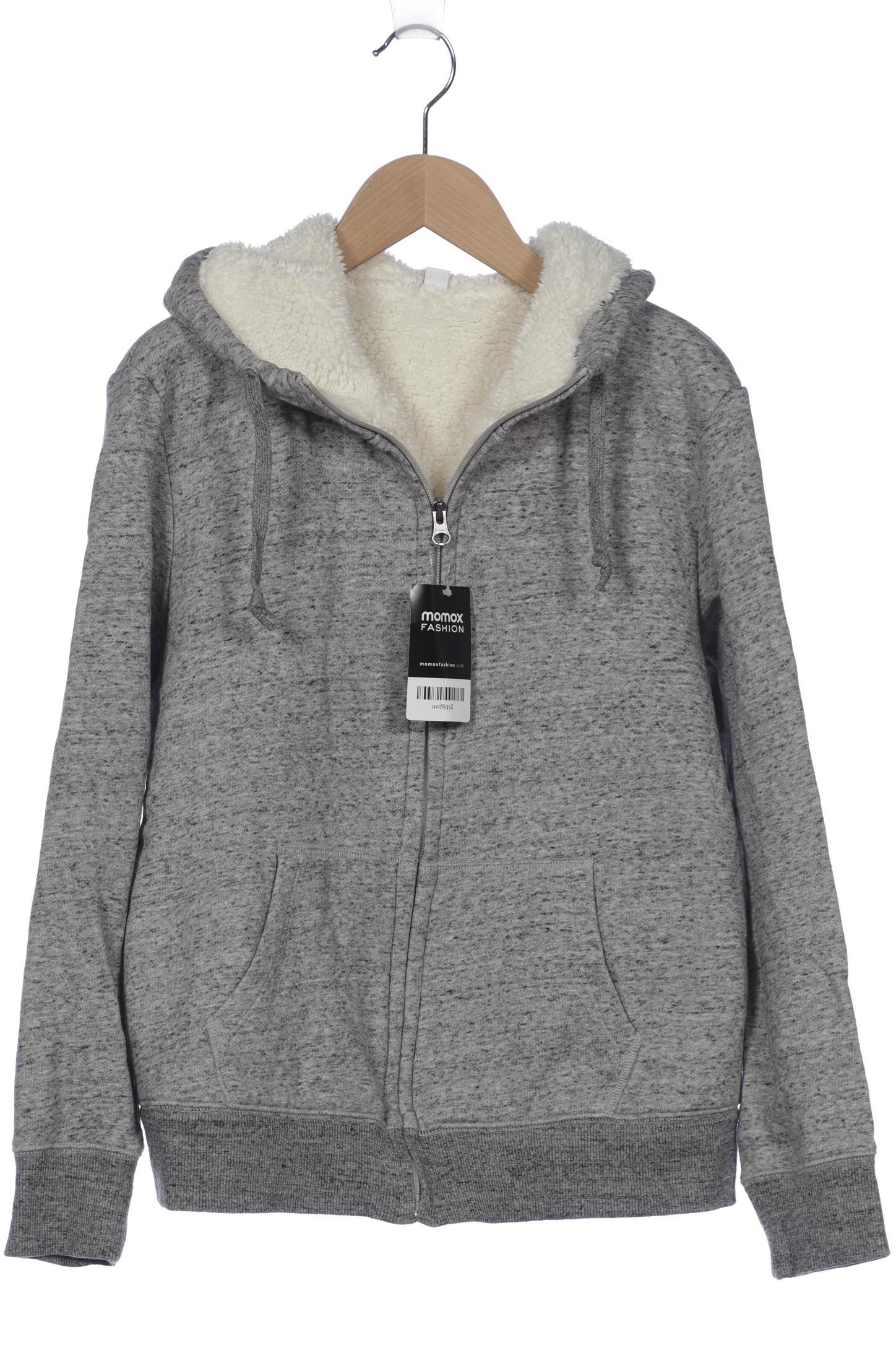 

uniqlo Damen Kapuzenpullover, grau, Gr. 42