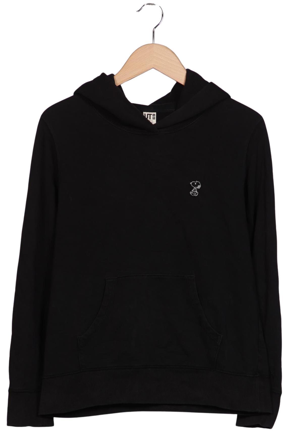 

uniqlo Damen Kapuzenpullover, schwarz, Gr. 36