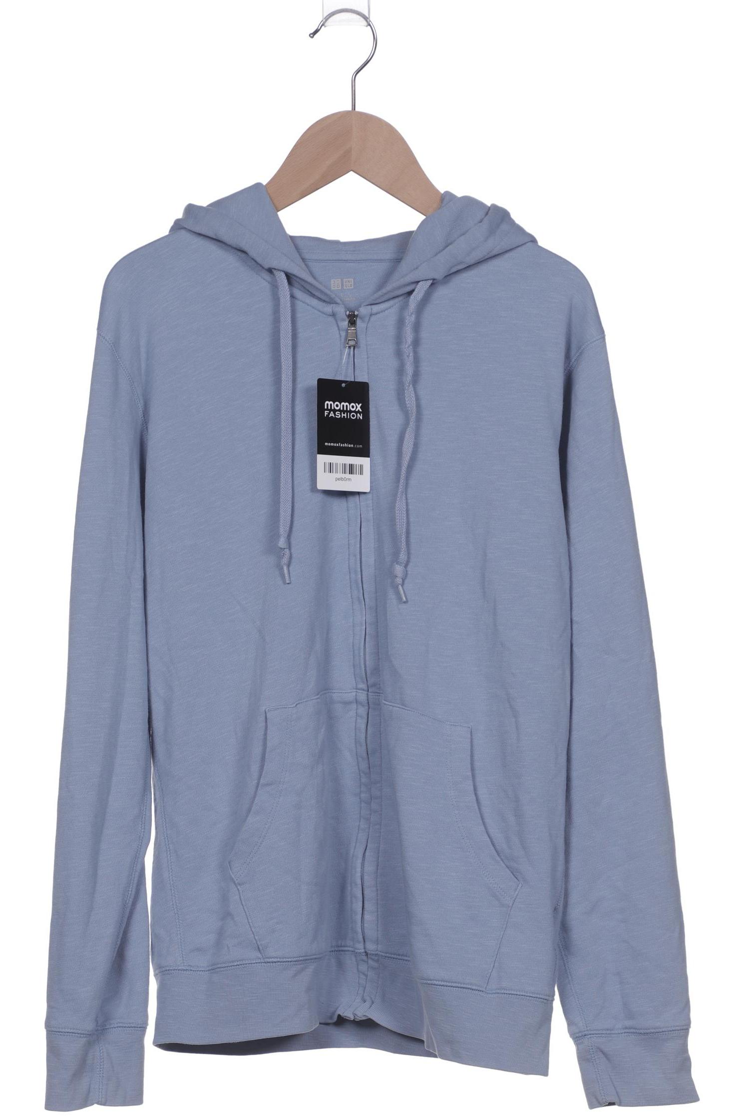 

uniqlo Damen Kapuzenpullover, hellblau, Gr. 42