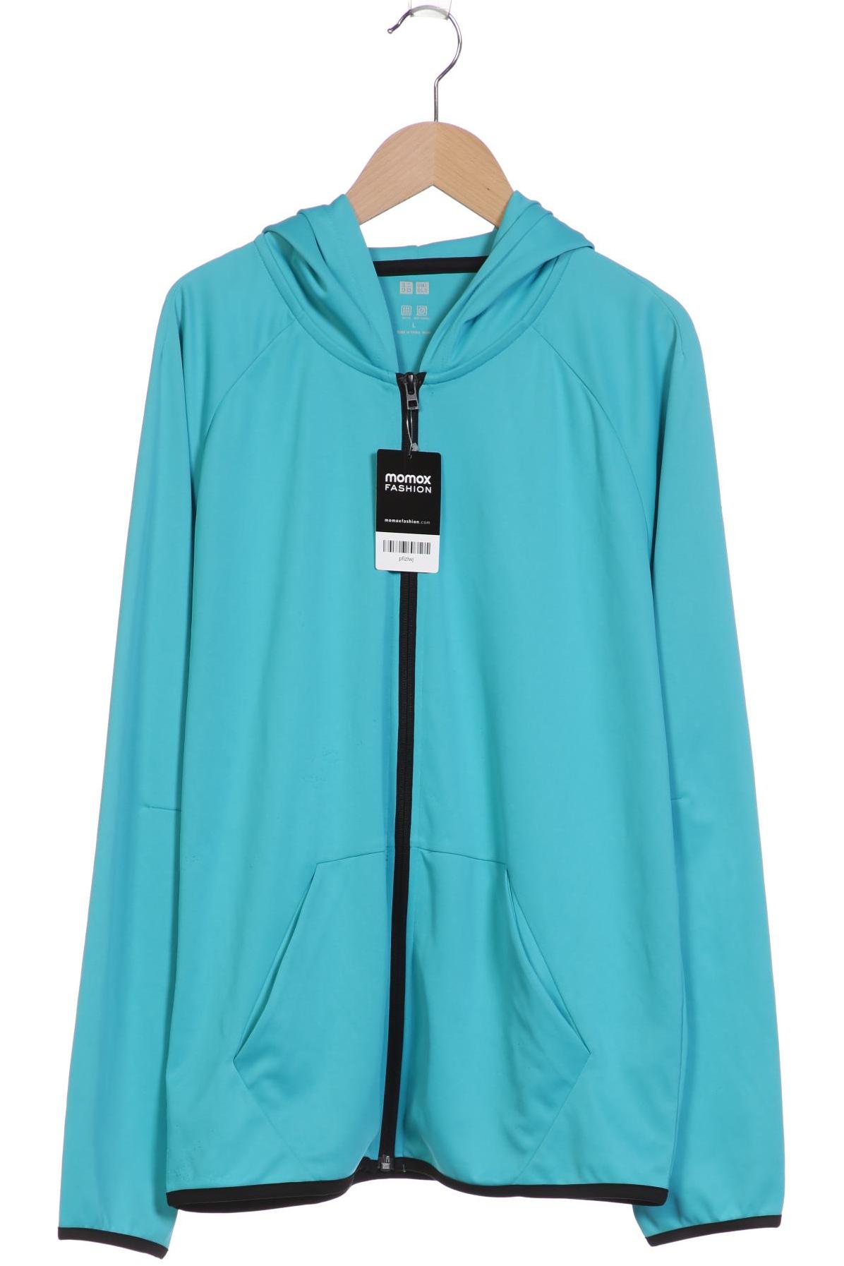 

uniqlo Damen Kapuzenpullover, blau, Gr. 42