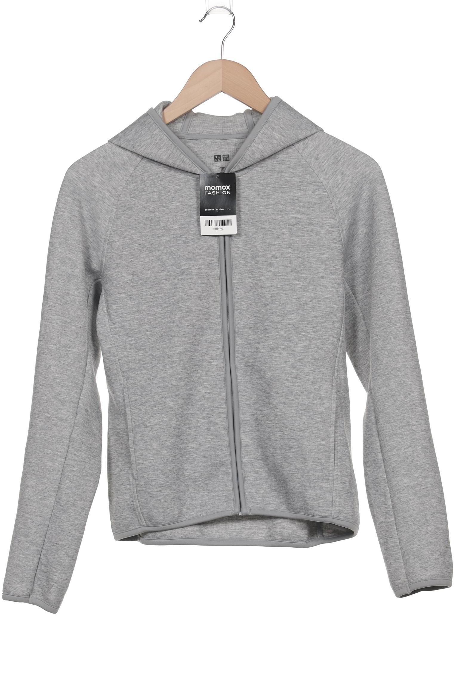 

uniqlo Damen Kapuzenpullover, grau, Gr. 36