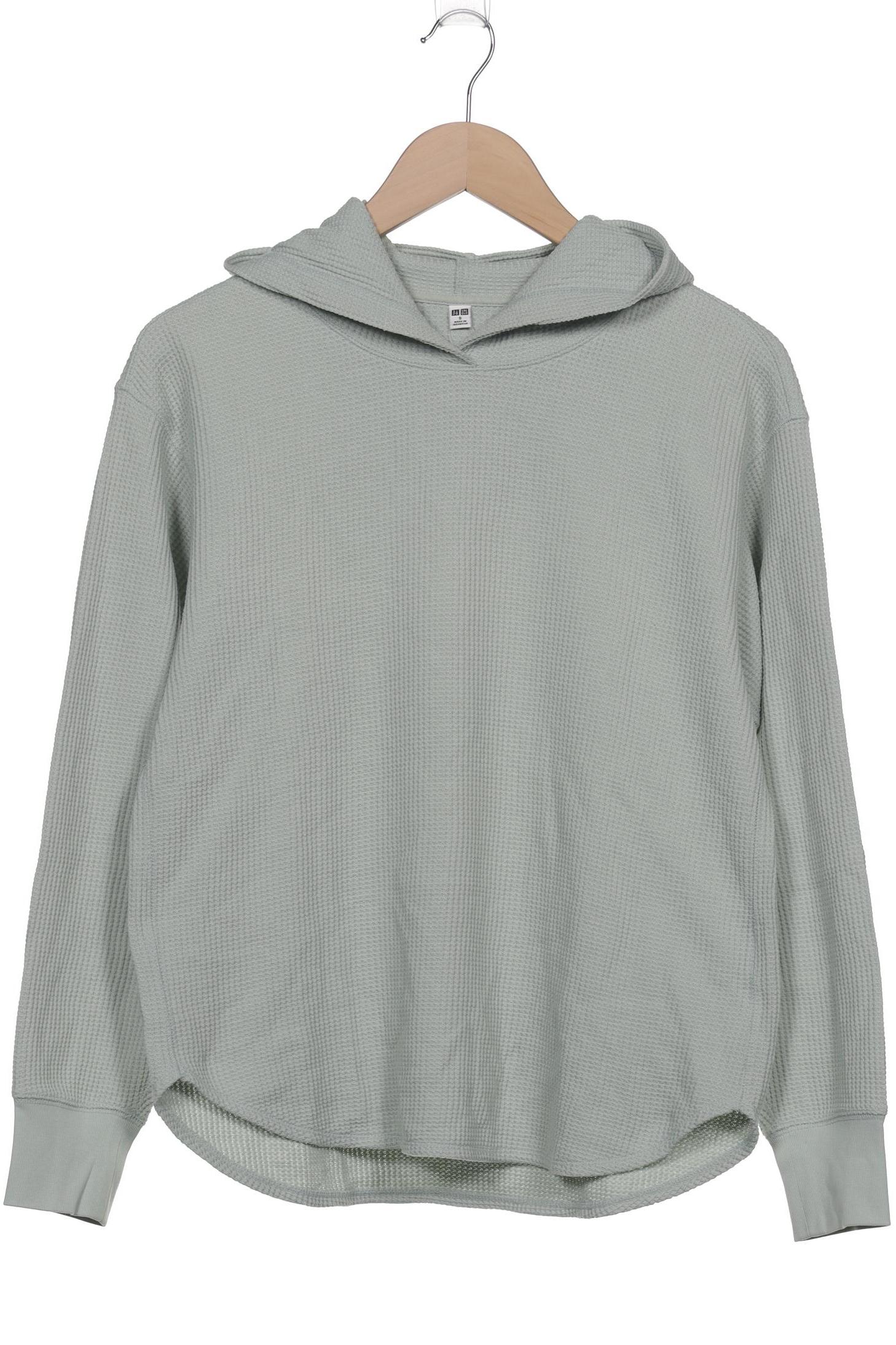 

uniqlo Damen Kapuzenpullover, hellgrün, Gr. 36