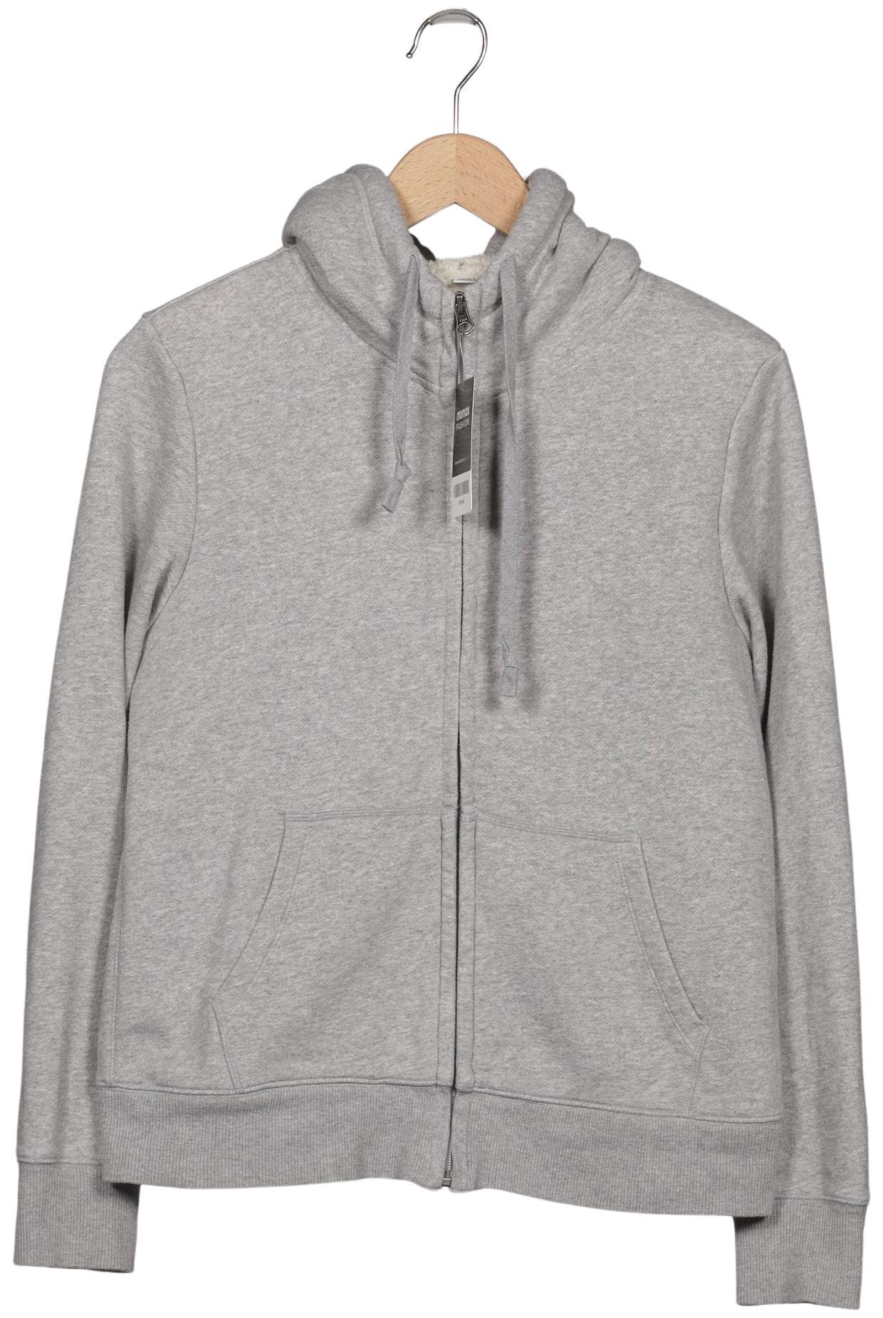 

uniqlo Damen Kapuzenpullover, grau, Gr. 36