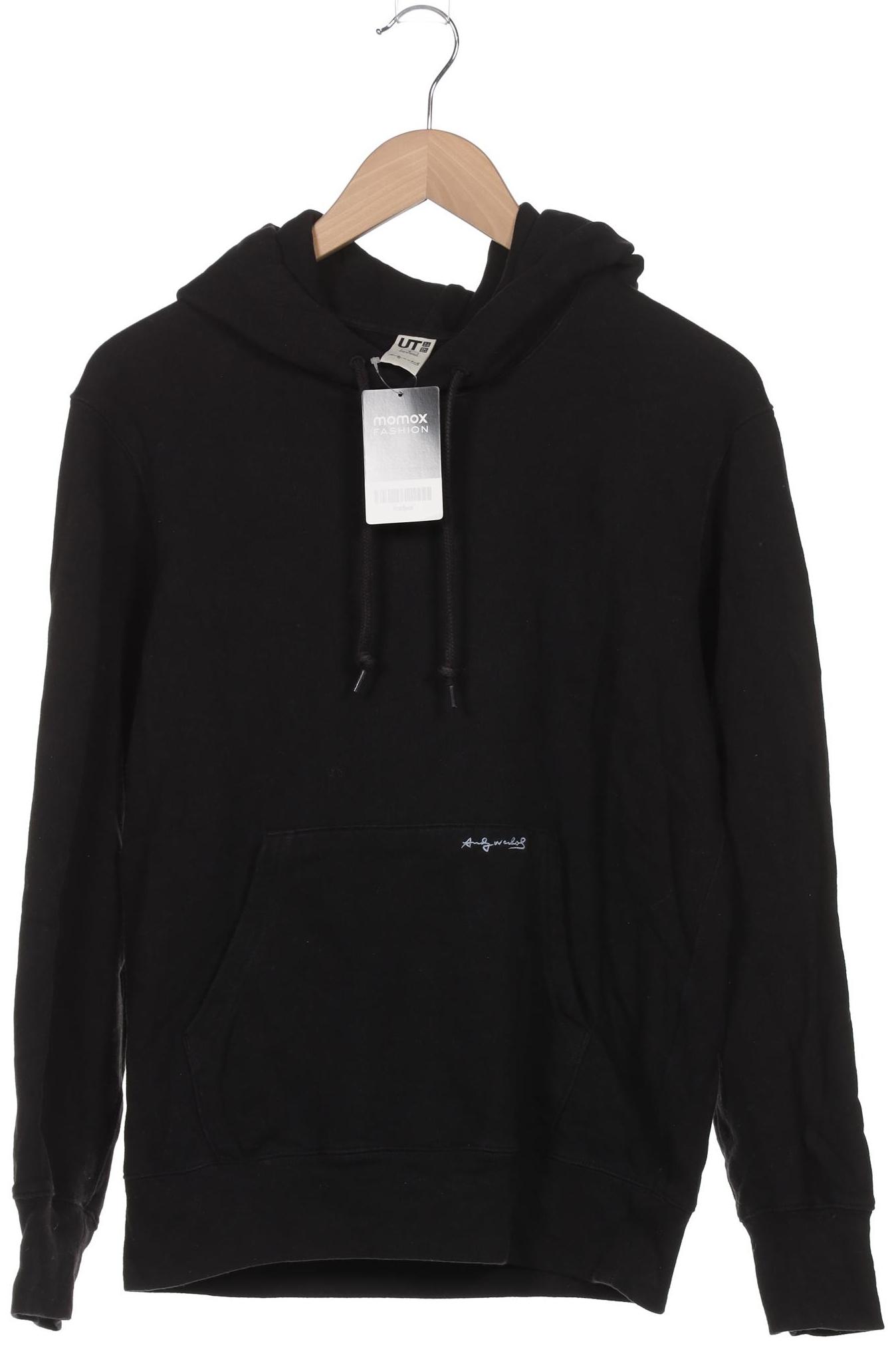 

uniqlo Damen Kapuzenpullover, schwarz, Gr. 36