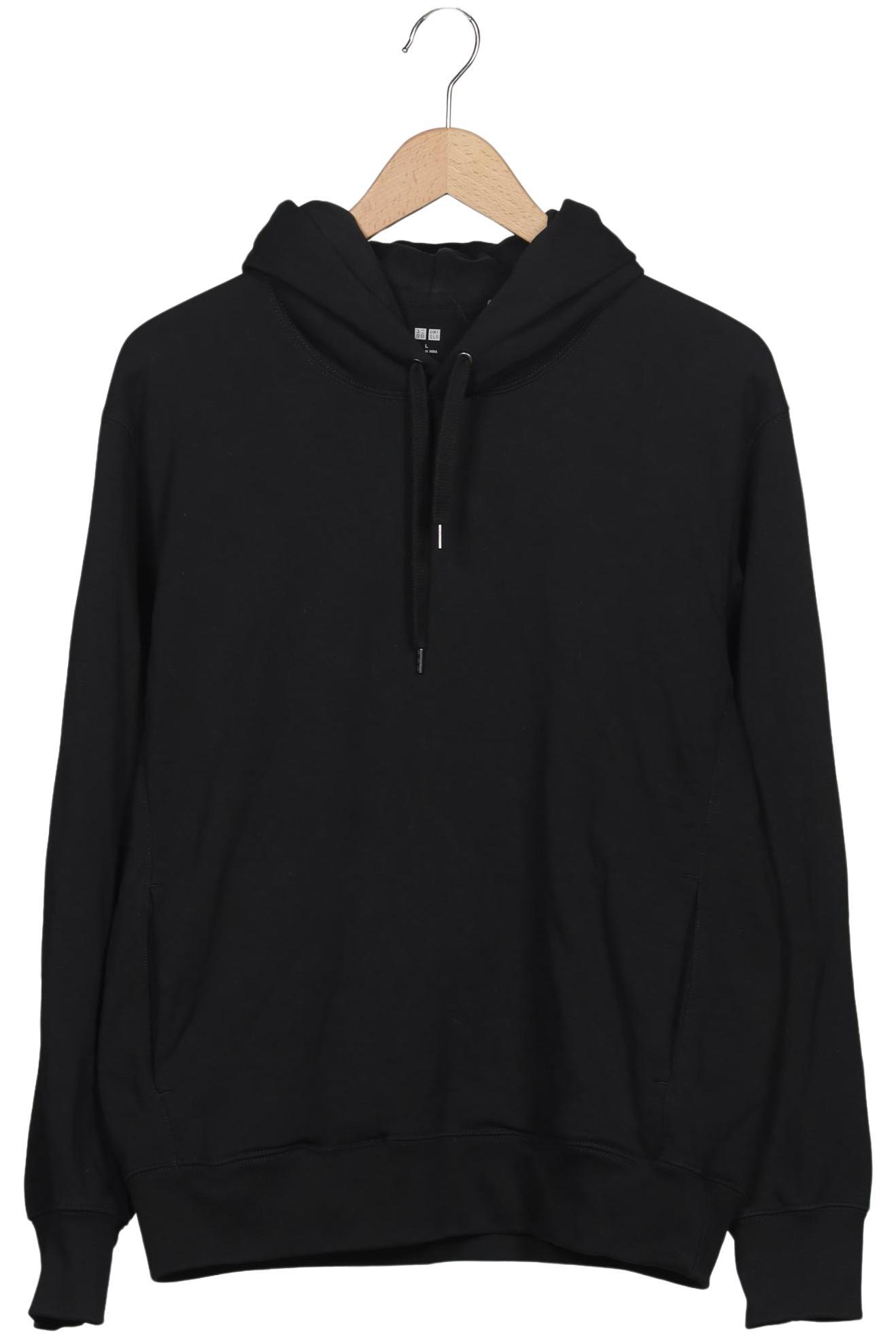 

uniqlo Damen Kapuzenpullover, schwarz, Gr. 42