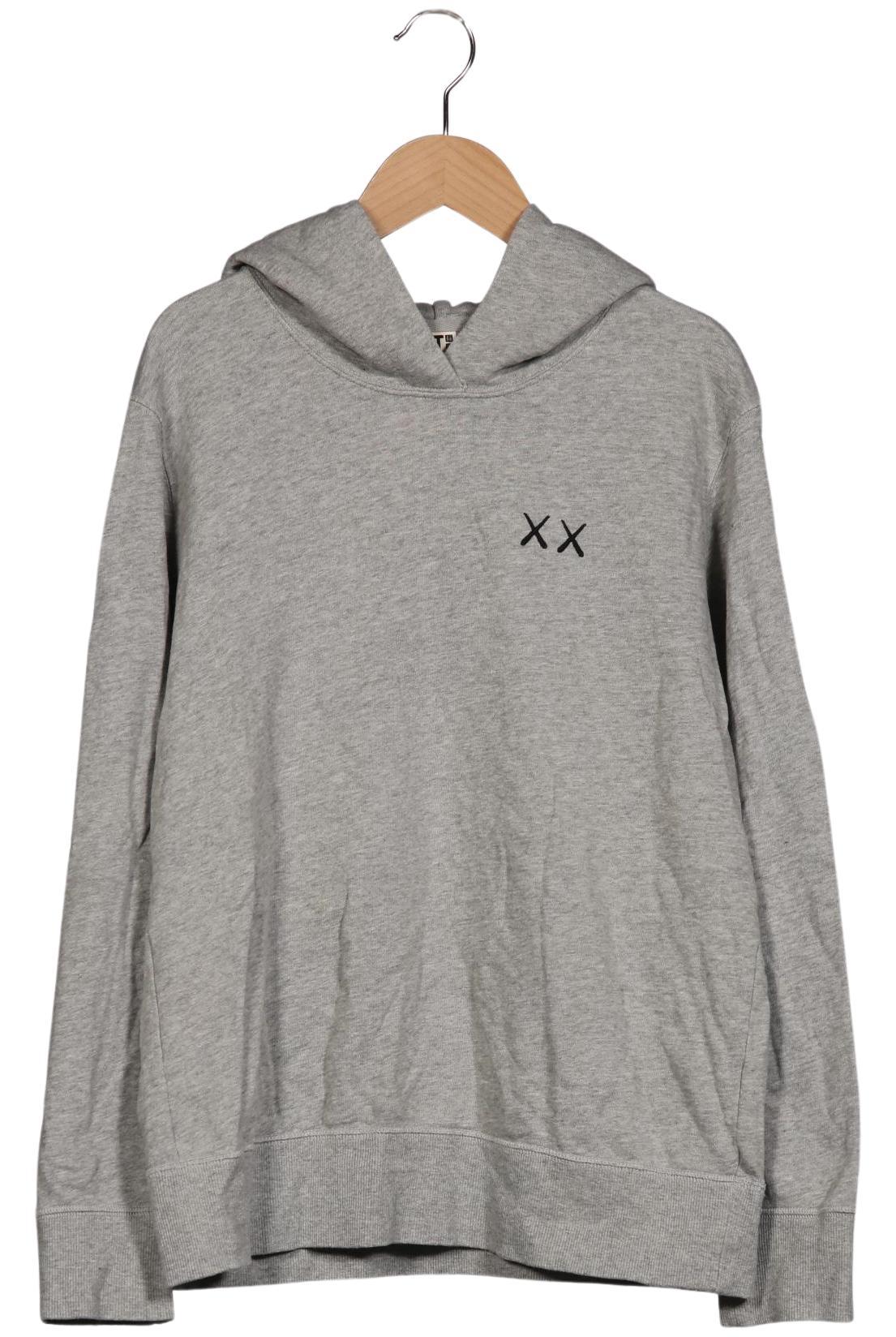 

uniqlo Damen Kapuzenpullover, grau, Gr. 42