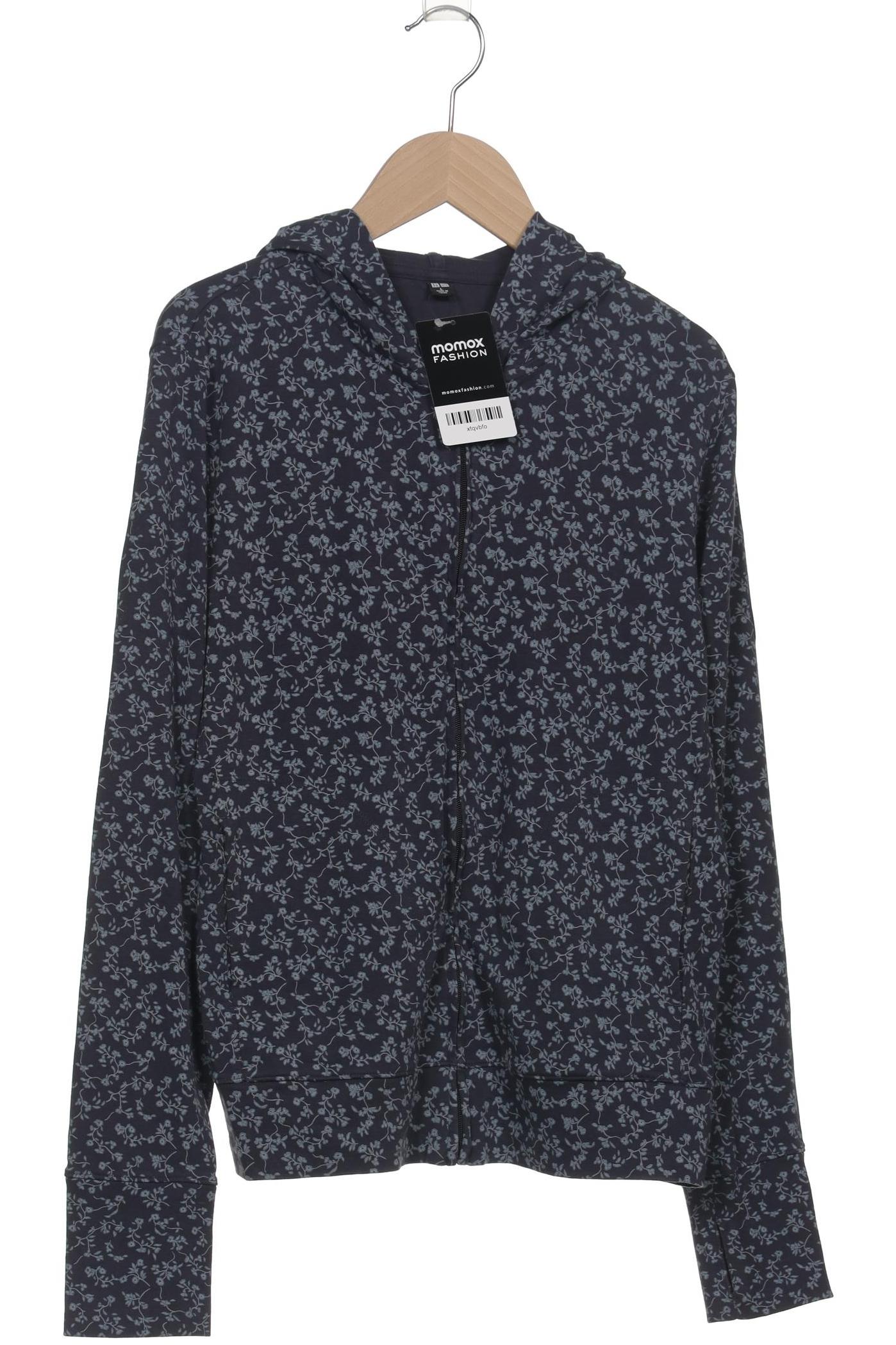 

uniqlo Damen Kapuzenpullover, blau, Gr. 42