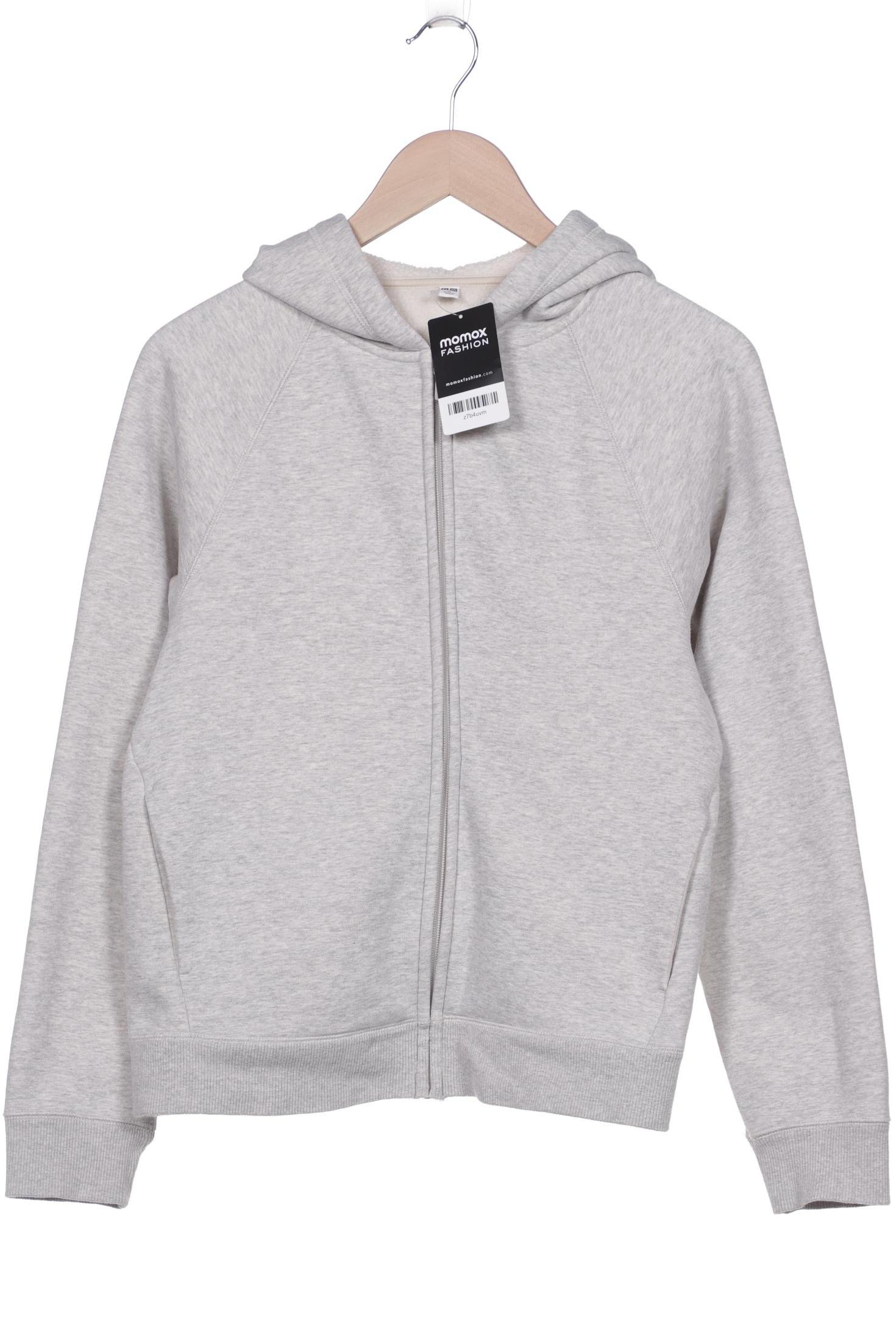 

uniqlo Damen Kapuzenpullover, grau
