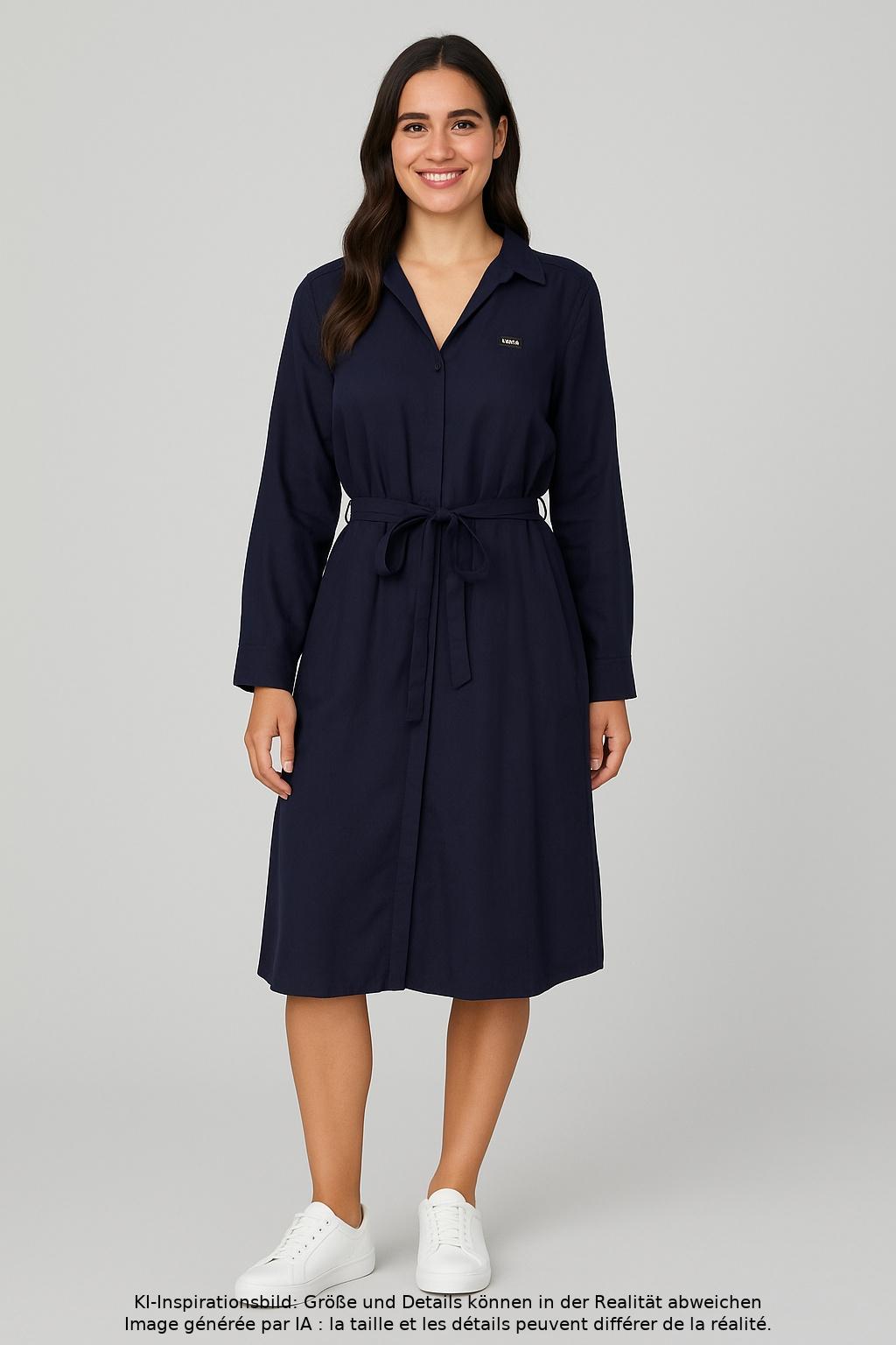 

uniqlo Damen Kleid, marineblau, Gr. 36