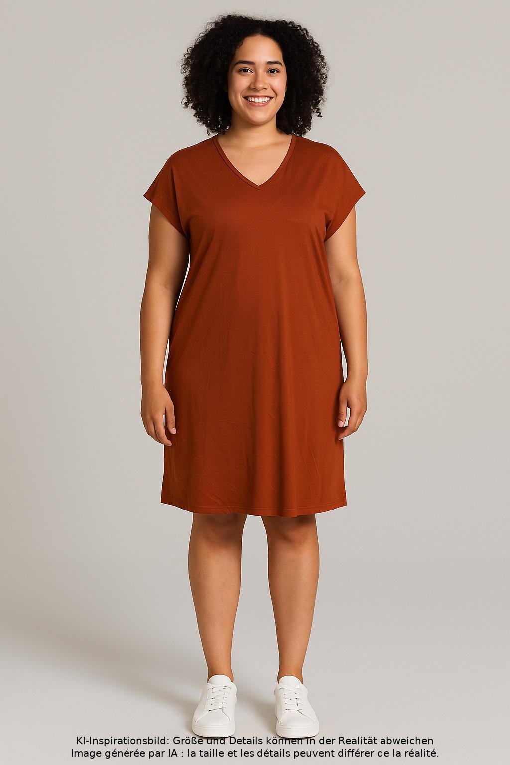 

uniqlo Damen Kleid, orange, Gr. 36