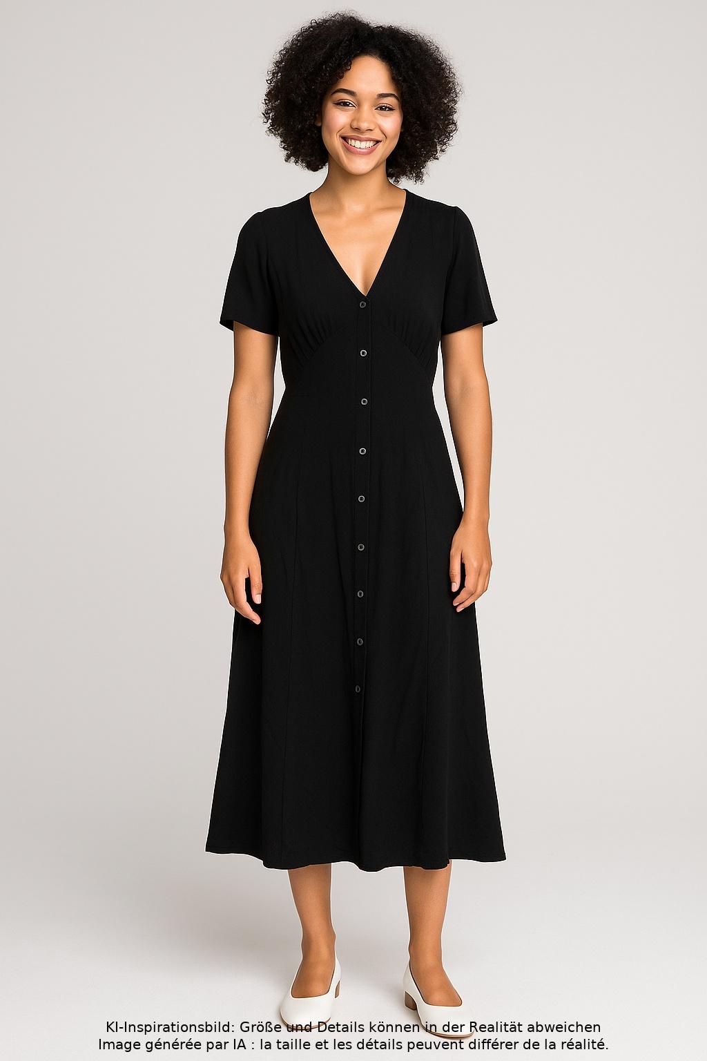 

uniqlo Damen Kleid, schwarz, Gr. 34