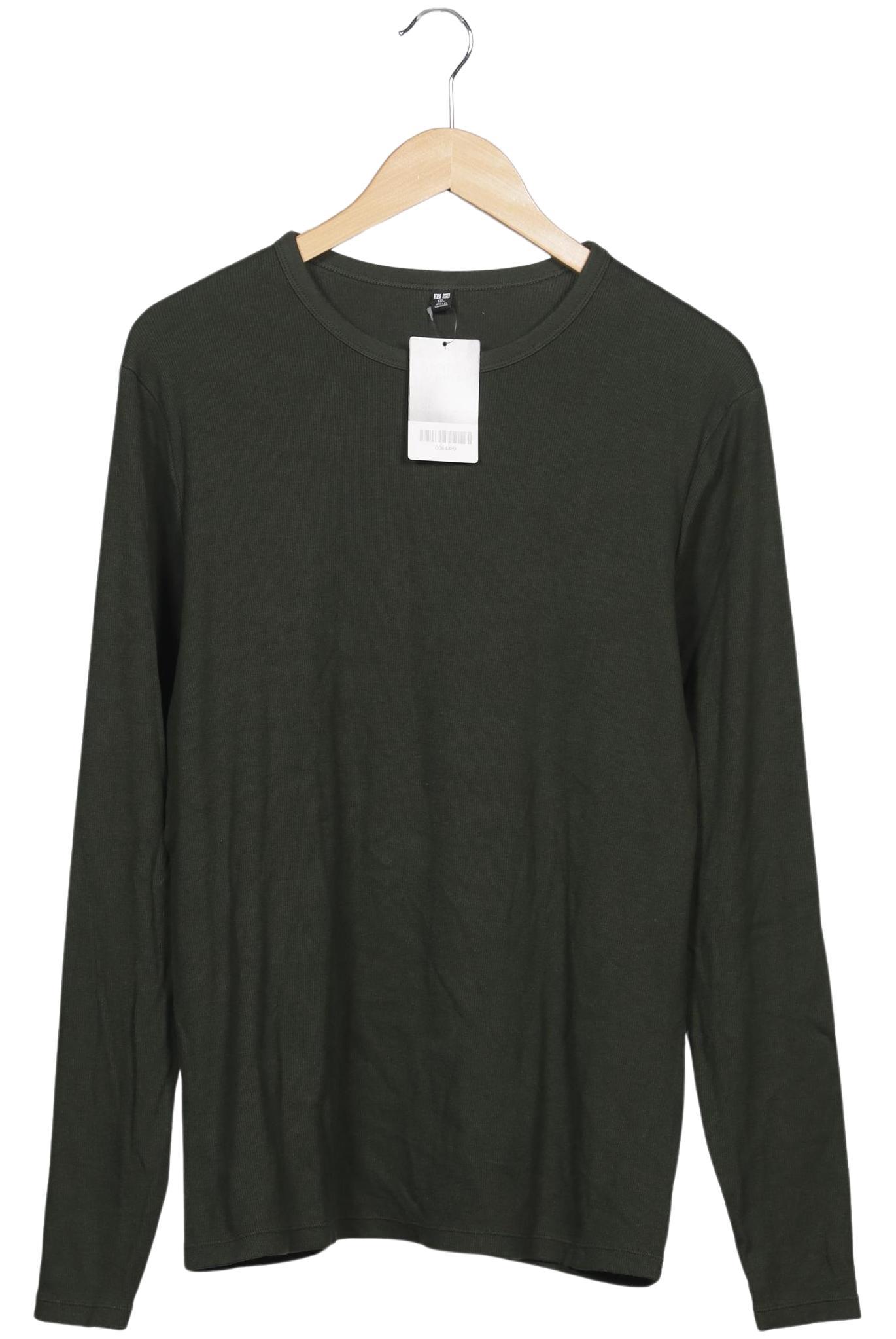 

uniqlo Damen Langarmshirt, grün, Gr. 46