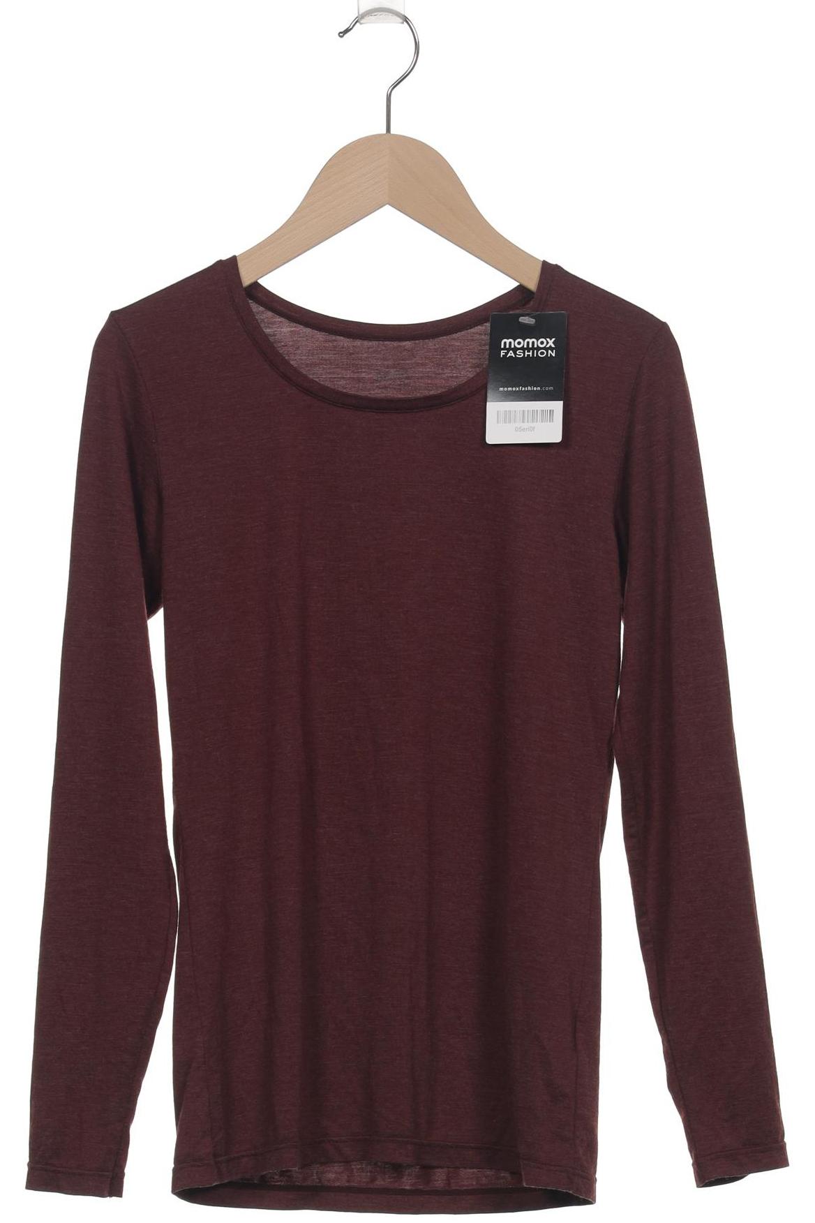 

uniqlo Damen Langarmshirt, bordeaux, Gr. 36