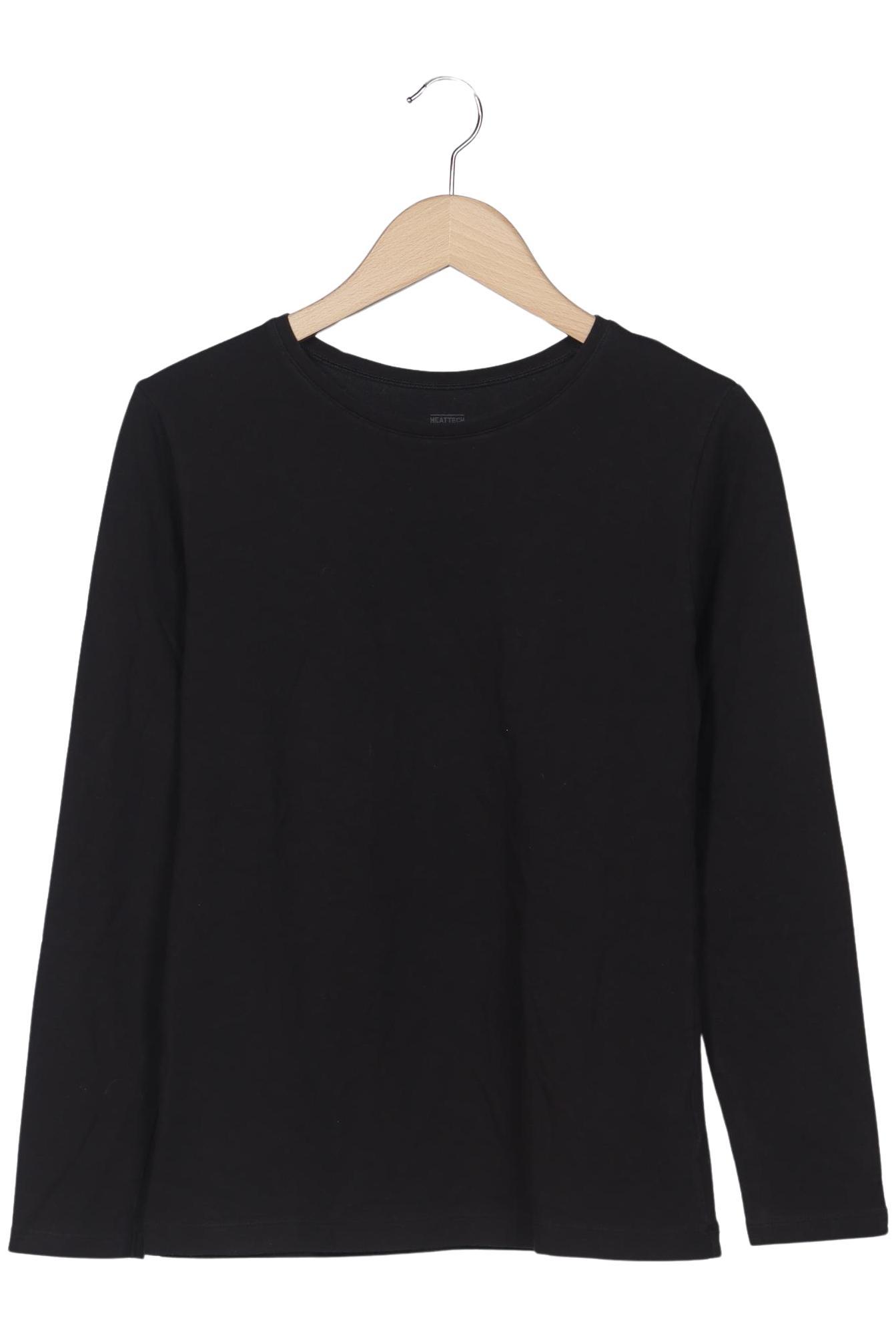 

uniqlo Damen Langarmshirt, schwarz, Gr. 42