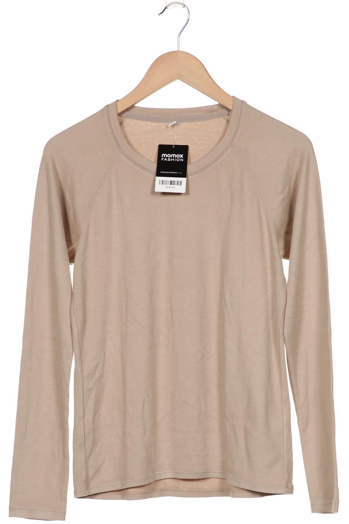 

uniqlo Damen Langarmshirt, beige