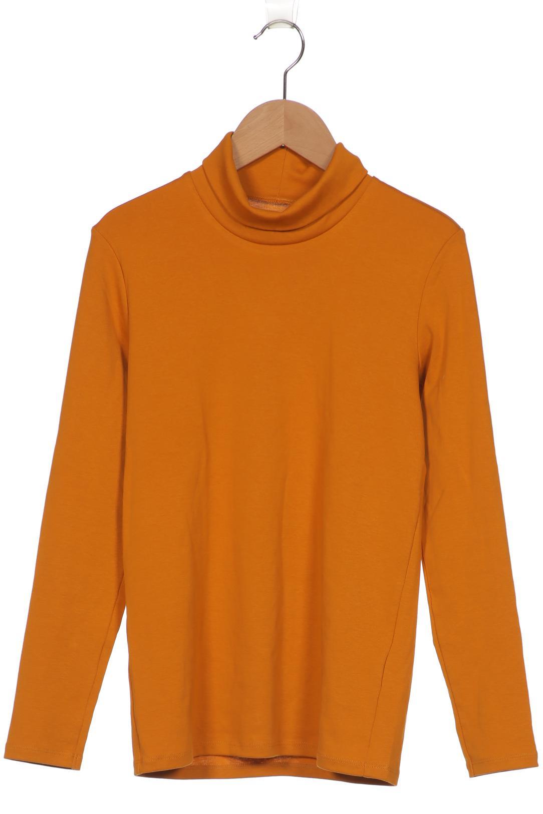 

uniqlo Damen Langarmshirt, orange, Gr. 36