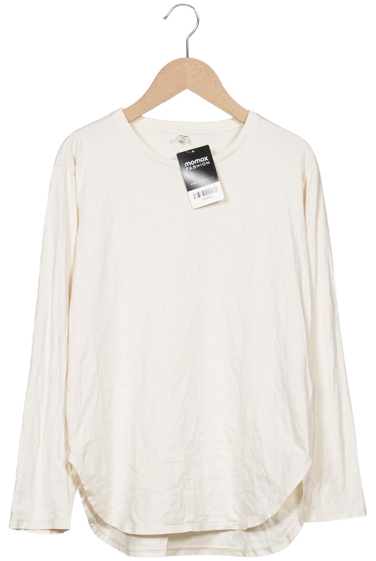 

uniqlo Damen Langarmshirt, cremeweiß, Gr. 34
