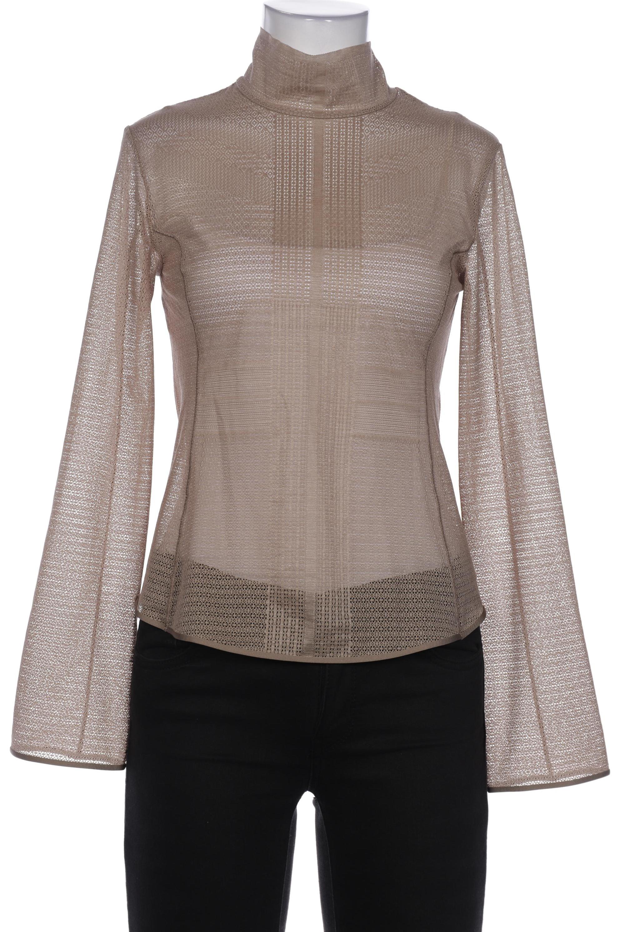 

uniqlo Damen Langarmshirt, braun, Gr. 36