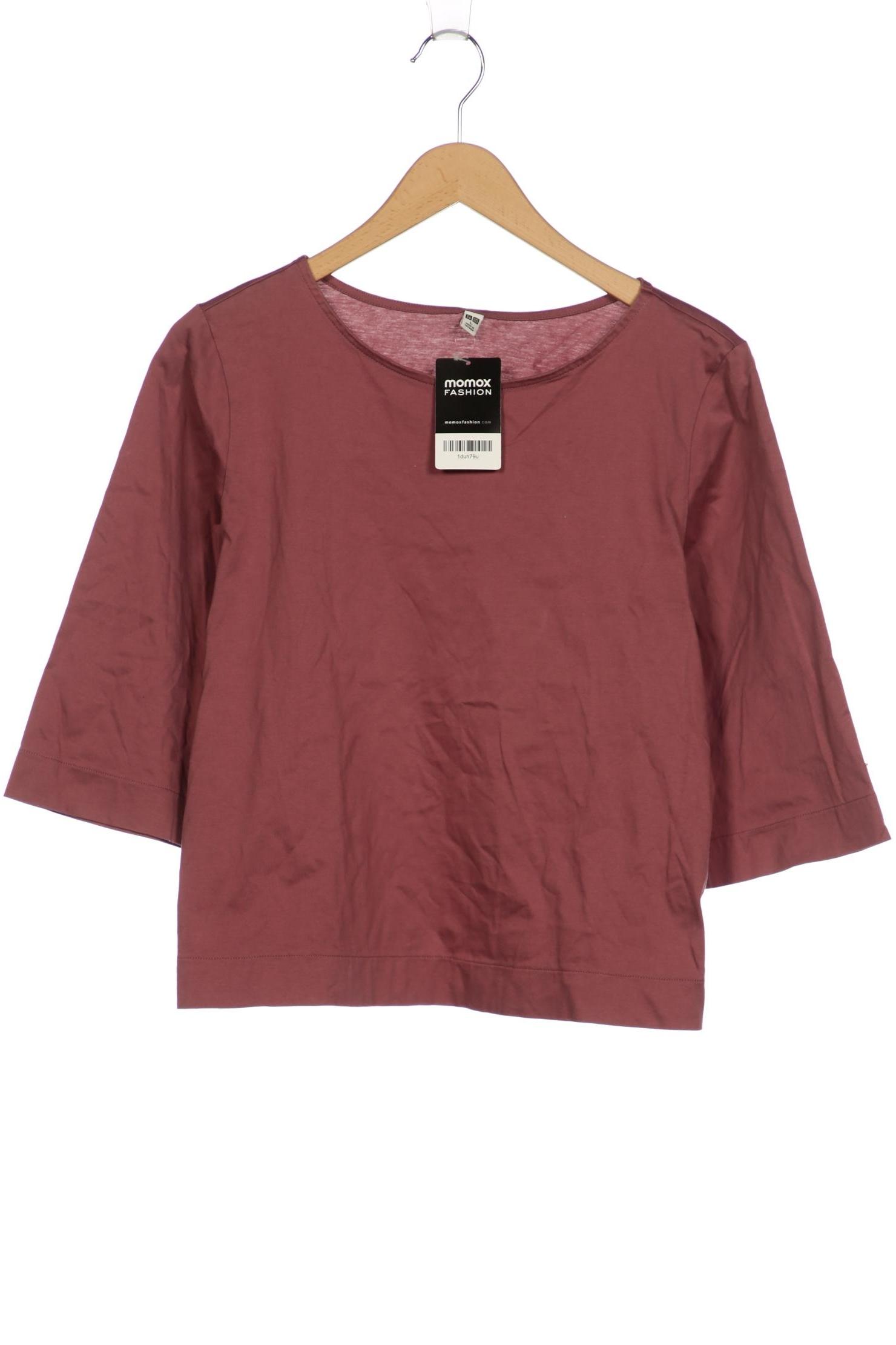 

uniqlo Damen Langarmshirt, pink, Gr. 42