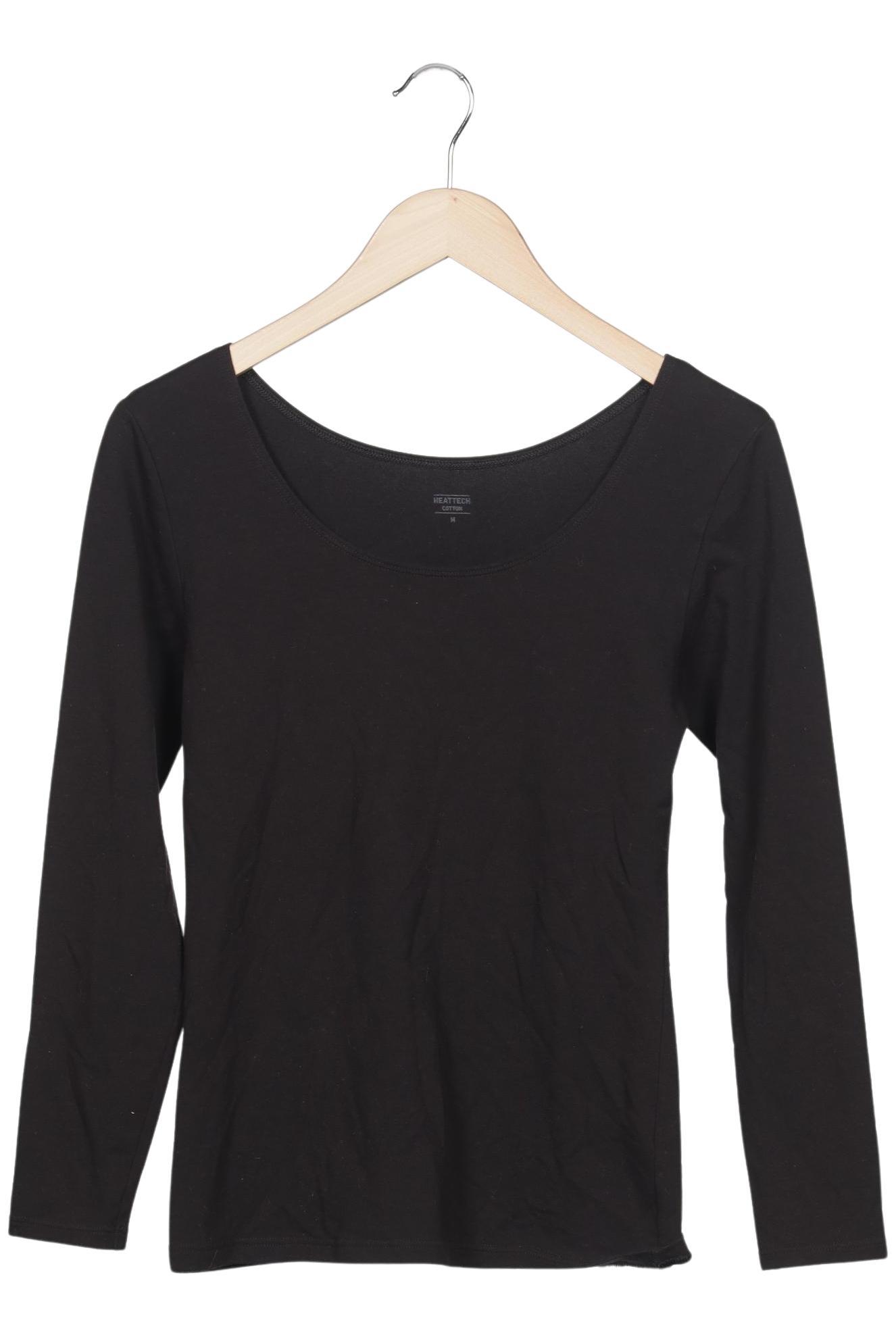 

uniqlo Damen Langarmshirt, schwarz, Gr. 38