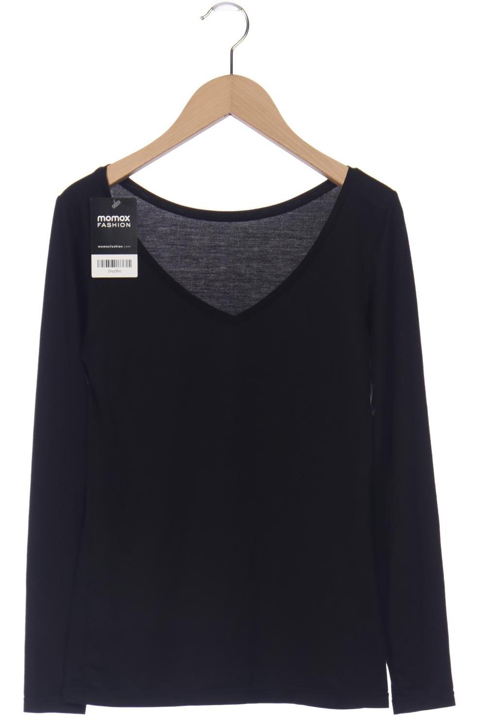 

uniqlo Damen Langarmshirt, schwarz