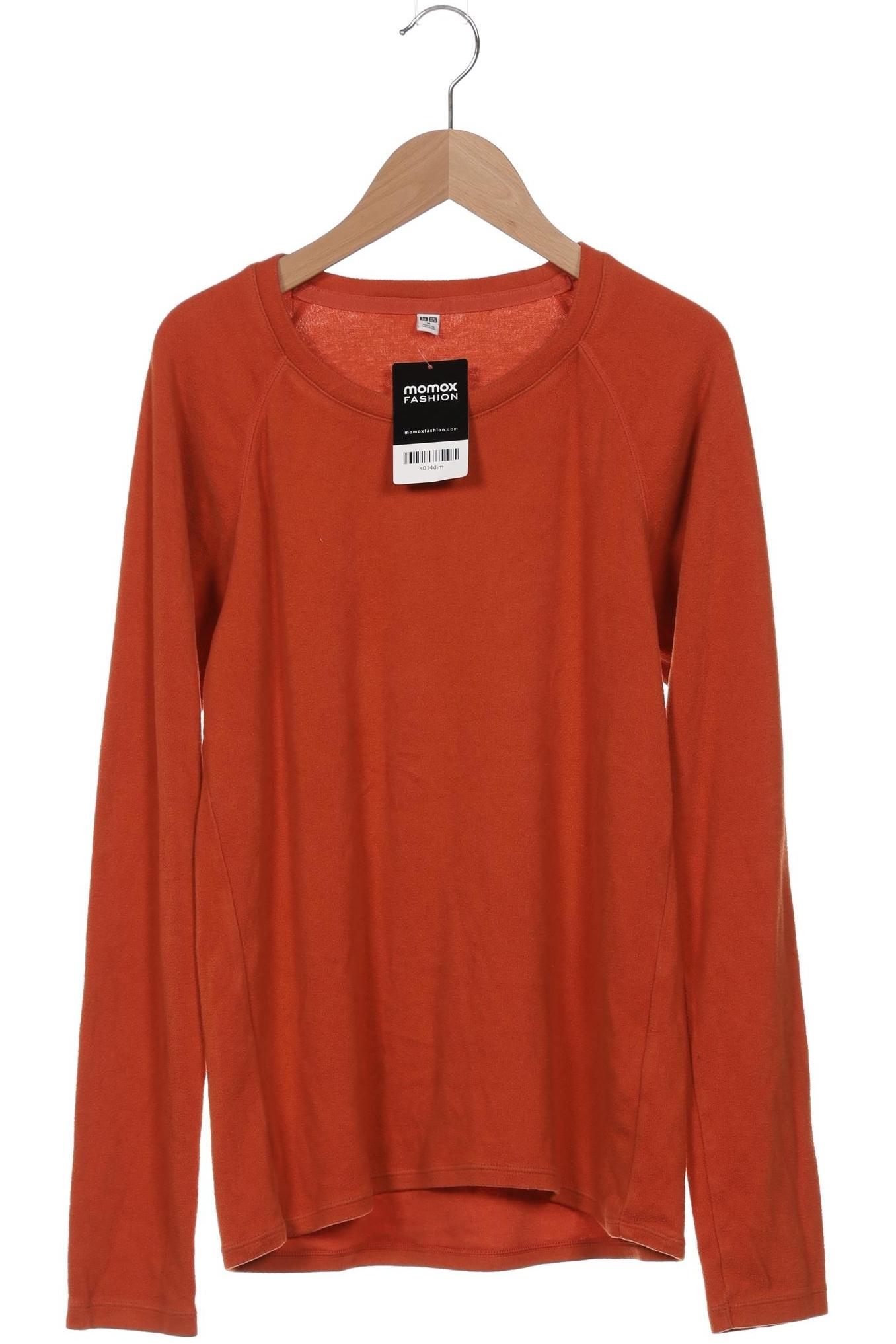 

uniqlo Damen Langarmshirt, orange, Gr. 38