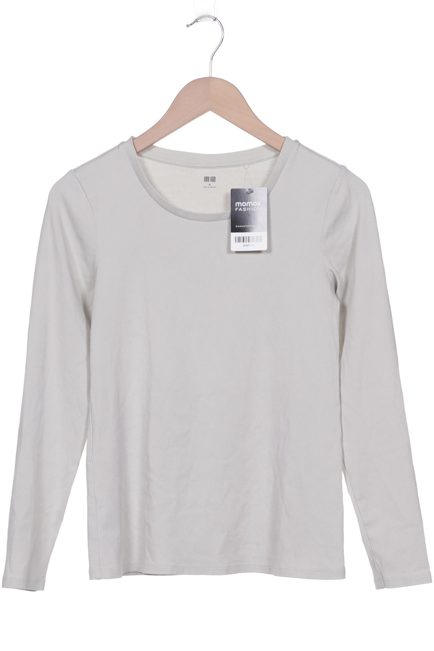 

uniqlo Damen Langarmshirt, hellgrün, Gr. 38