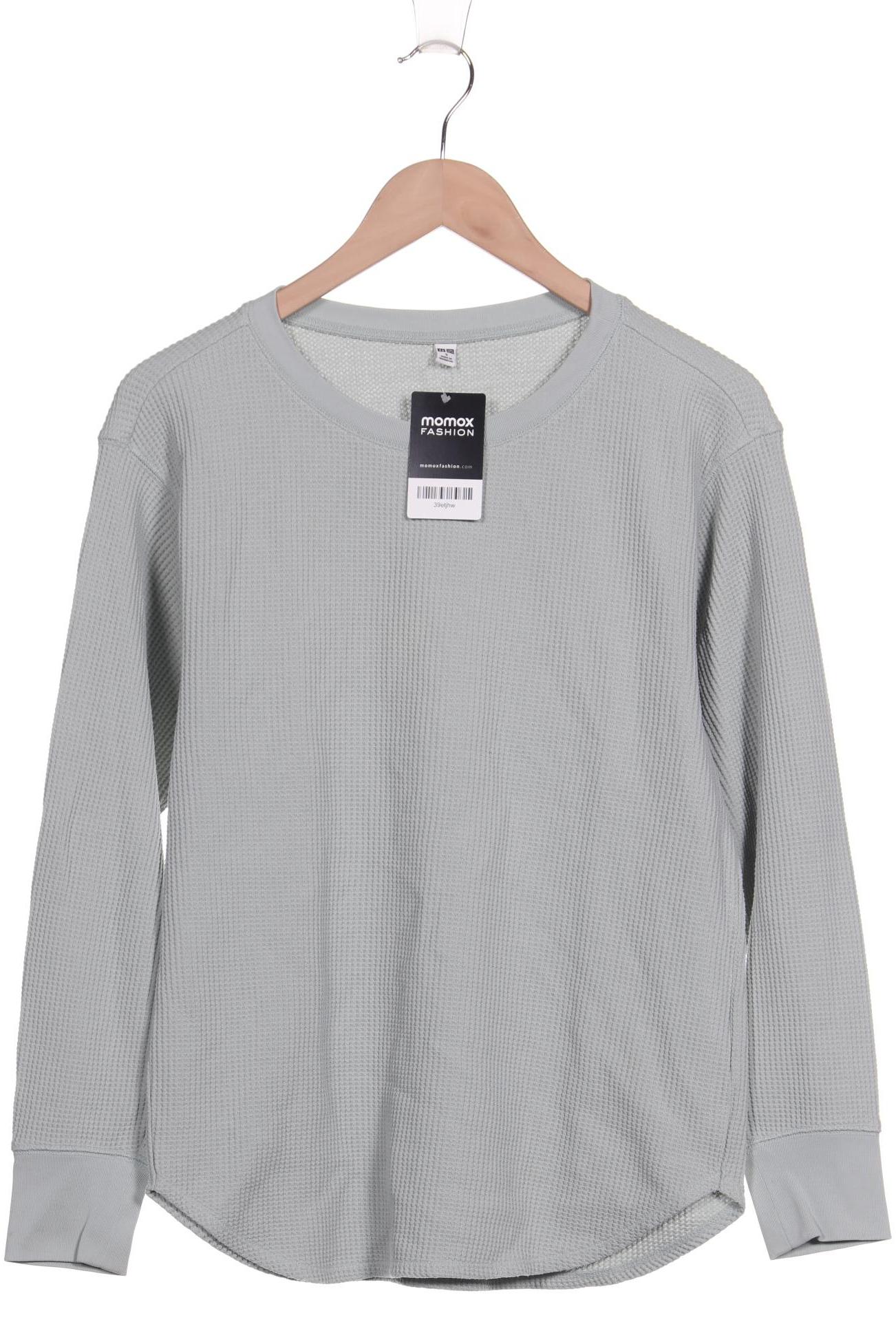 

uniqlo Damen Langarmshirt, türkis, Gr. 36