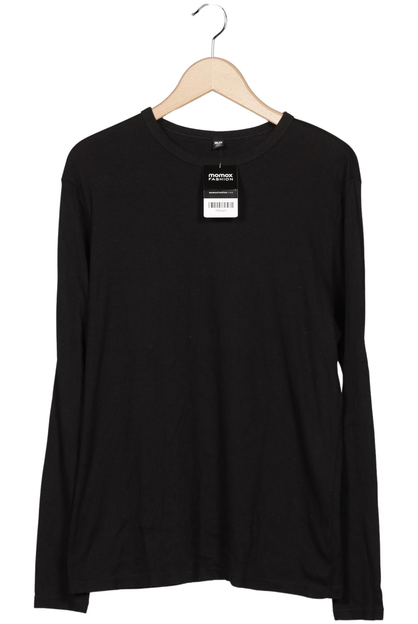 

uniqlo Damen Langarmshirt, schwarz, Gr. 46