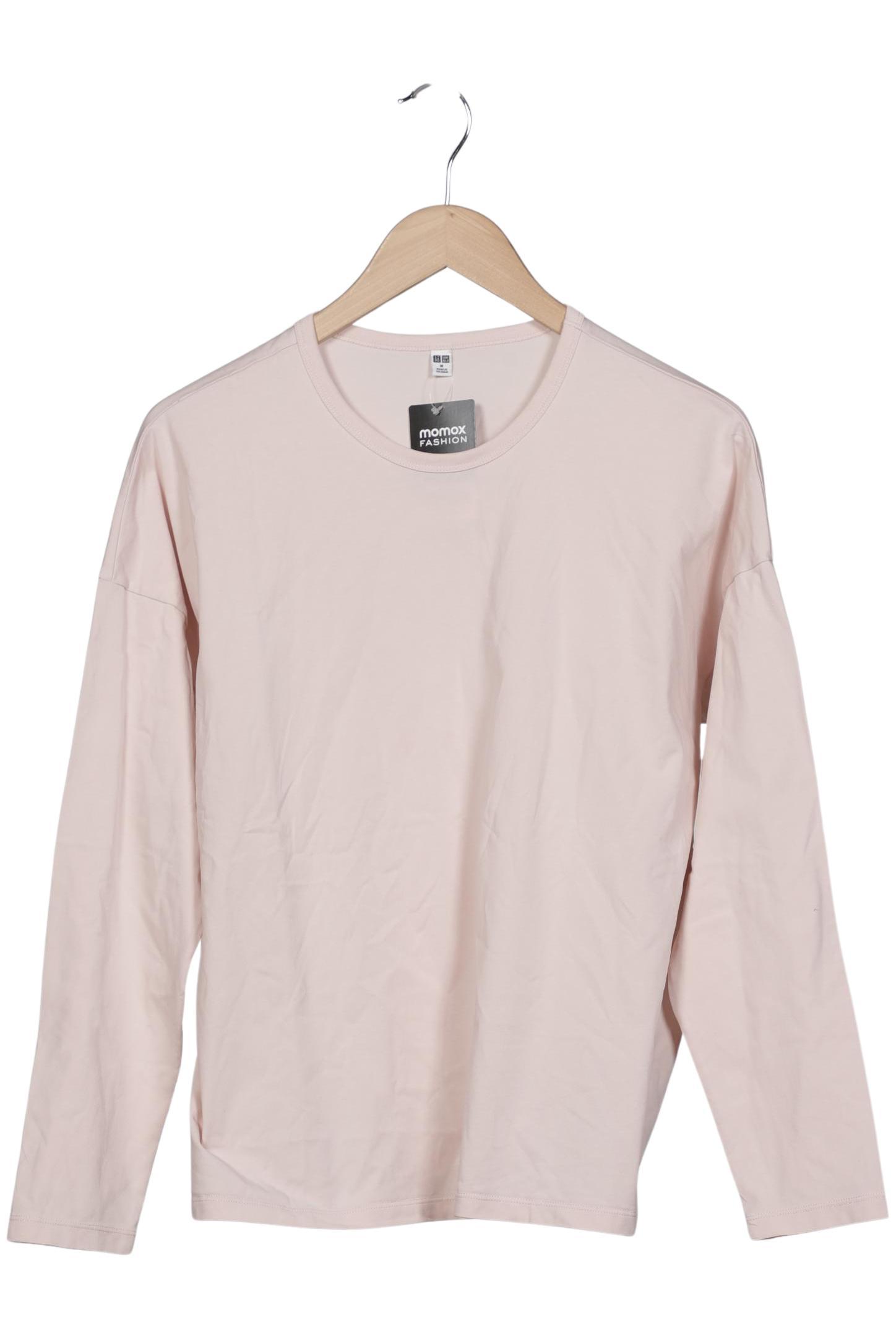 

uniqlo Damen Langarmshirt, pink, Gr. 38