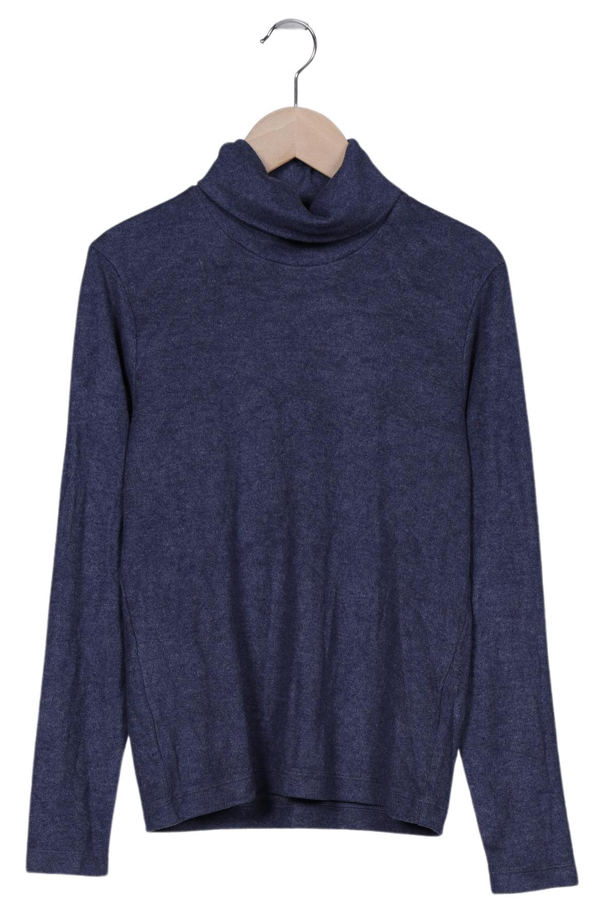 

uniqlo Damen Langarmshirt, blau, Gr. 34