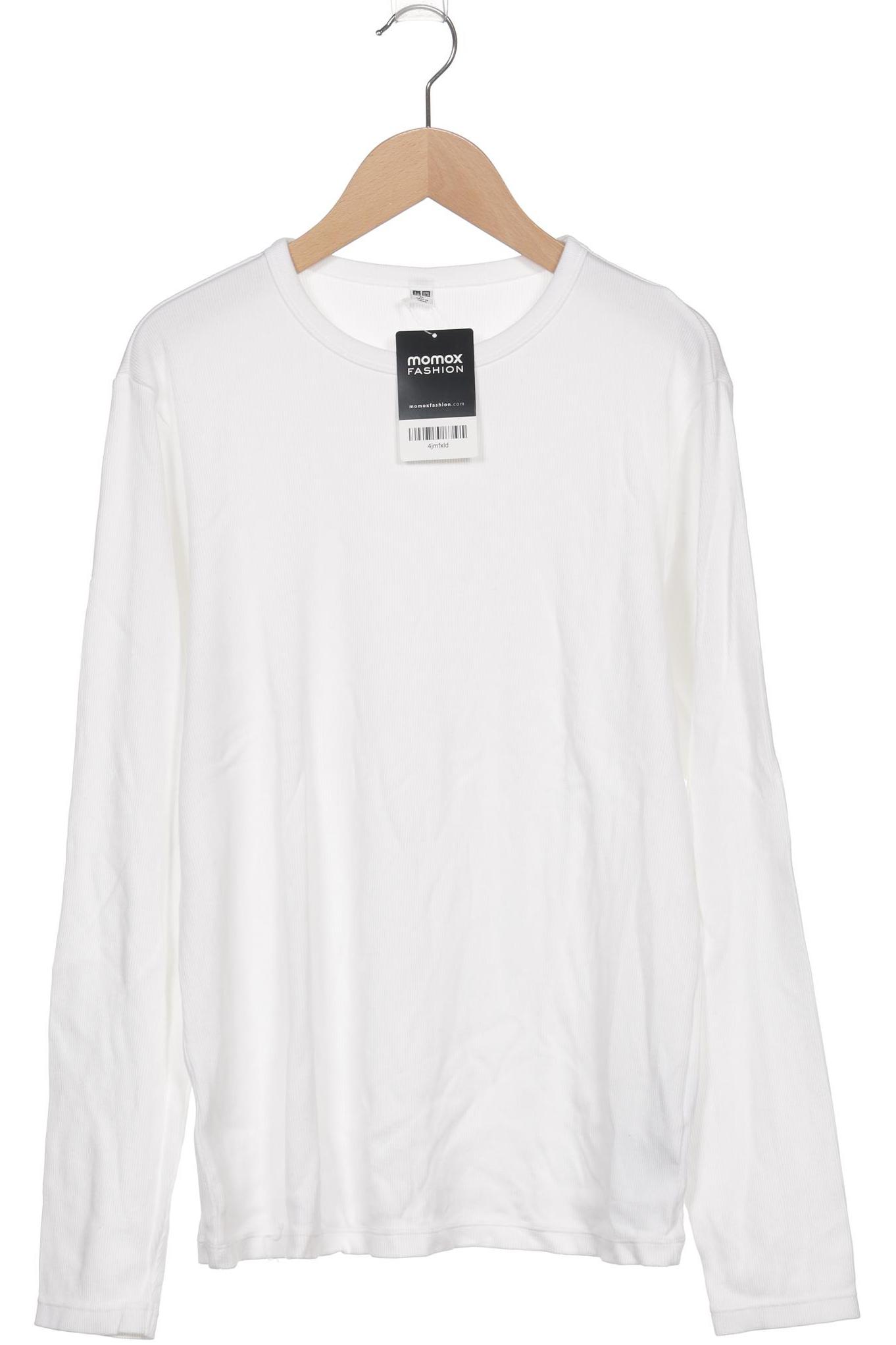 

uniqlo Damen Langarmshirt, weiß, Gr. 44