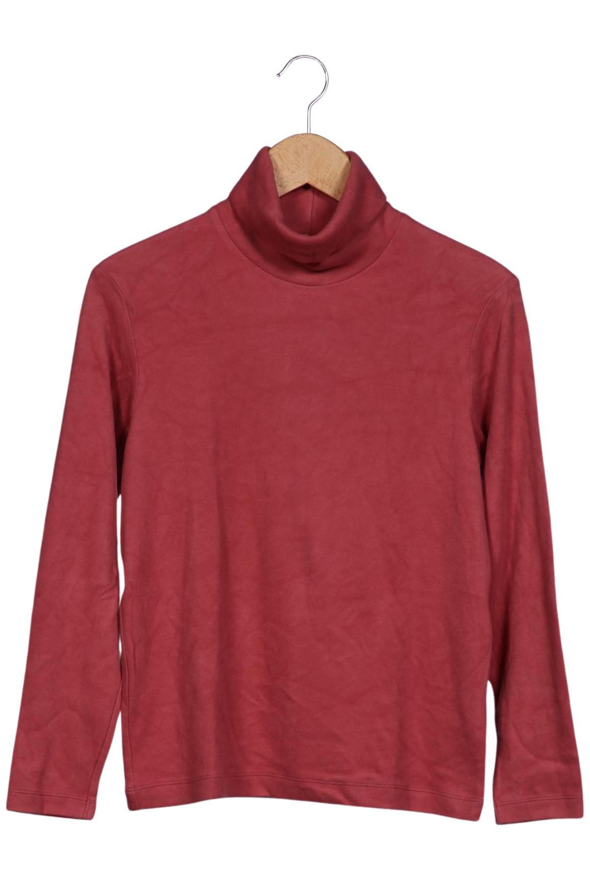 

uniqlo Damen Langarmshirt, rot, Gr. 38