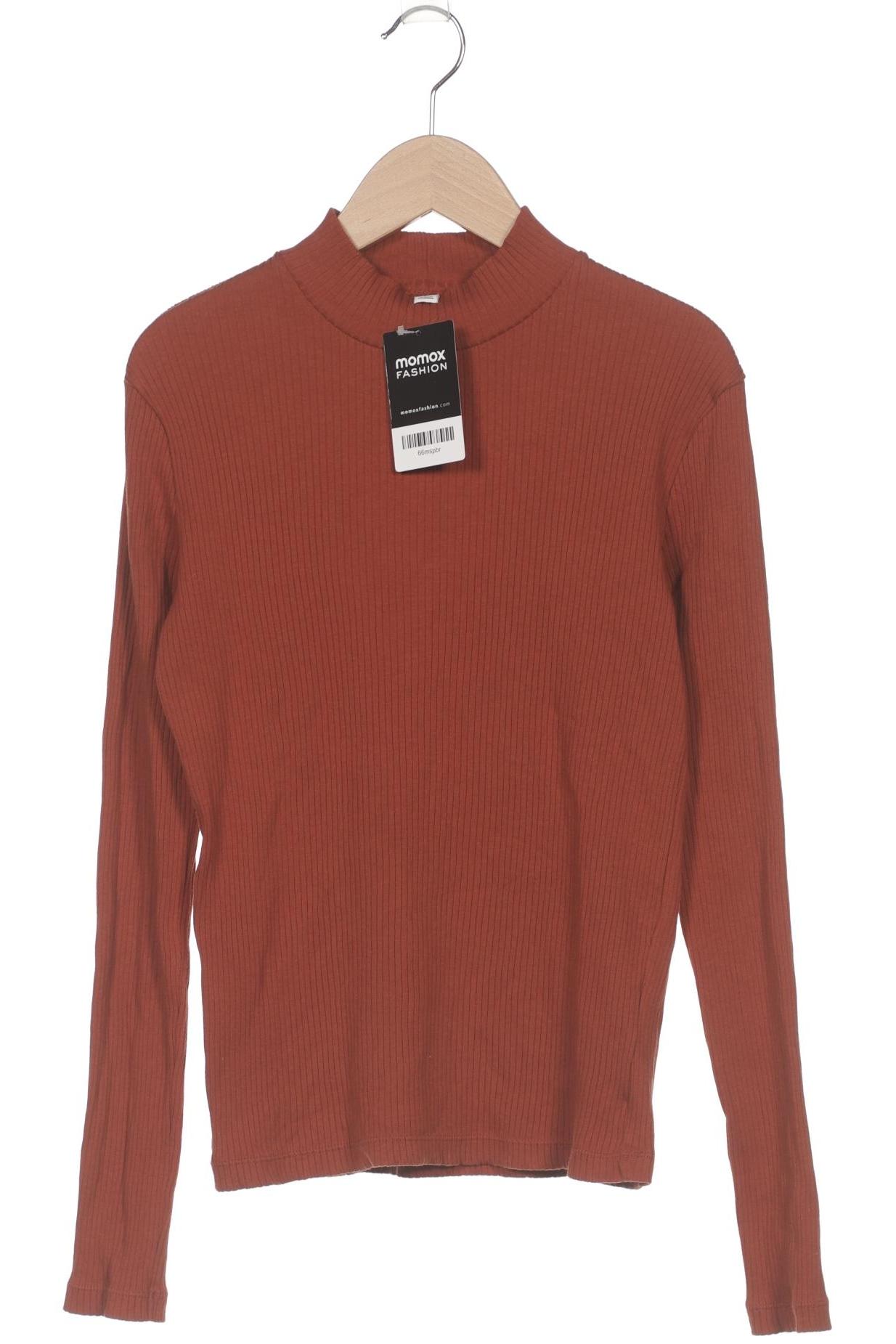 

uniqlo Damen Langarmshirt, braun, Gr. 34