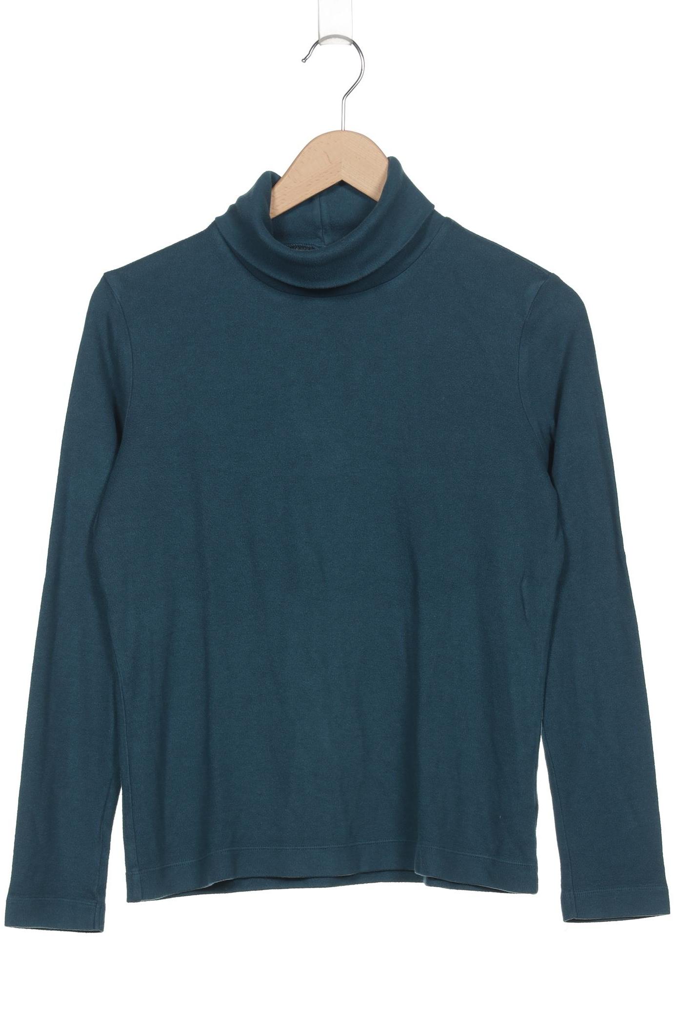 

uniqlo Damen Langarmshirt, türkis, Gr. 38