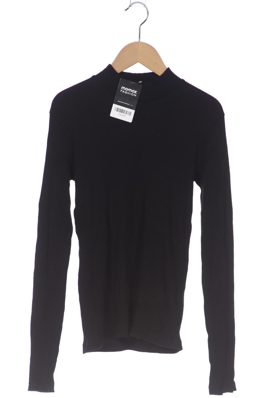 

uniqlo Damen Langarmshirt, schwarz, Gr. 34