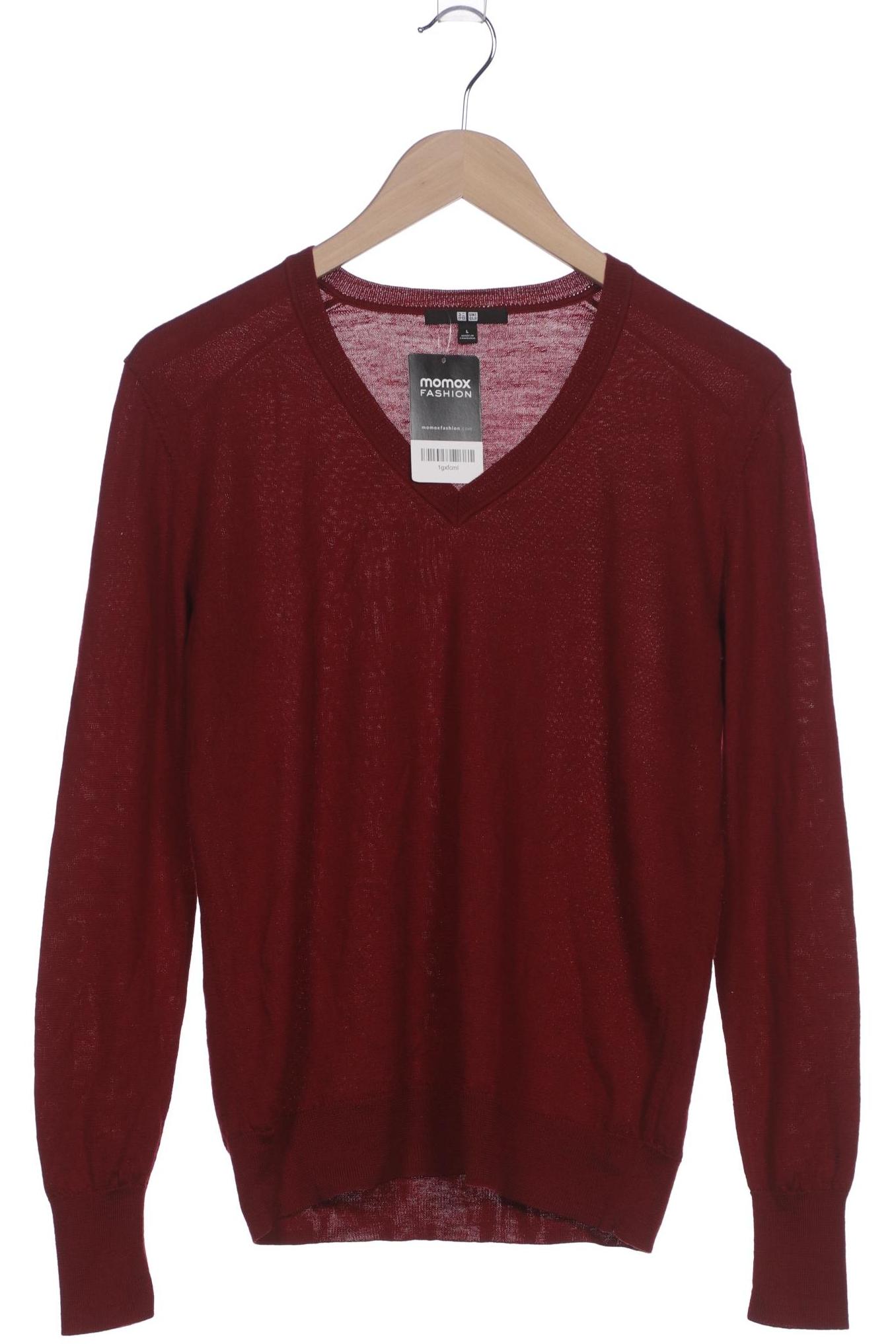 

uniqlo Damen Langarmshirt, bordeaux, Gr. 42