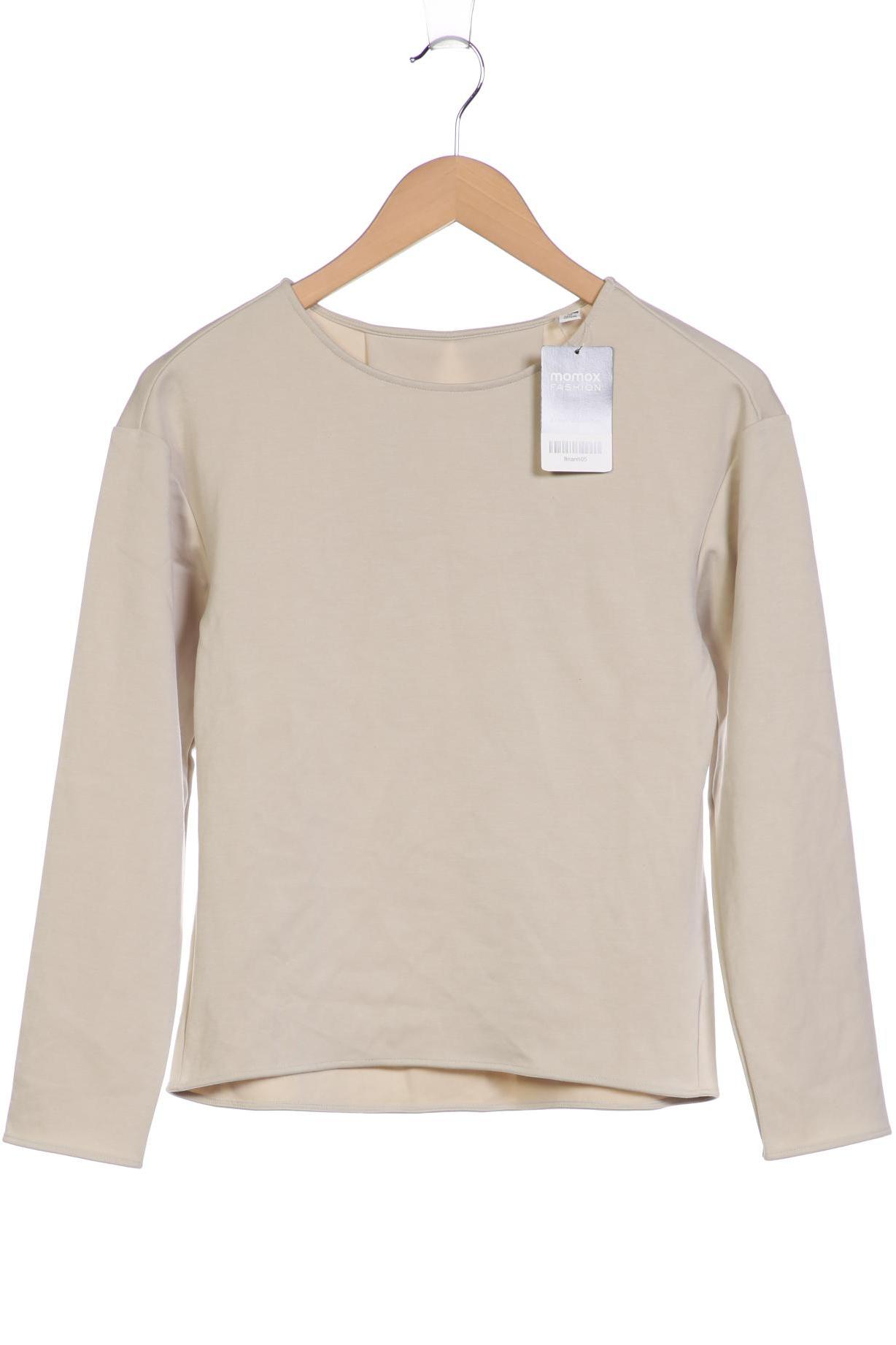 

uniqlo Damen Langarmshirt, beige, Gr. 34