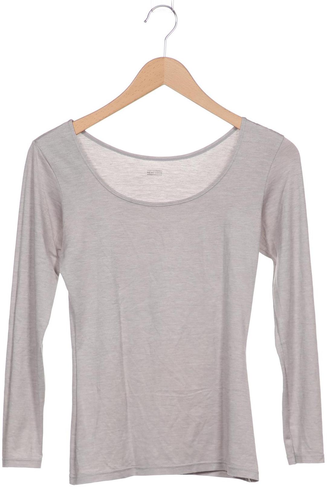 

uniqlo Damen Langarmshirt, grau, Gr. 38