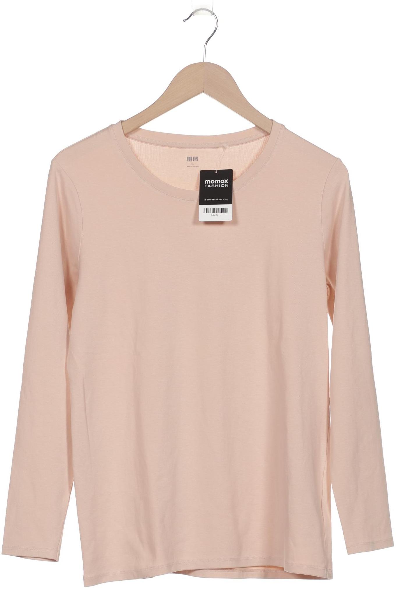 

uniqlo Damen Langarmshirt, beige, Gr. 44