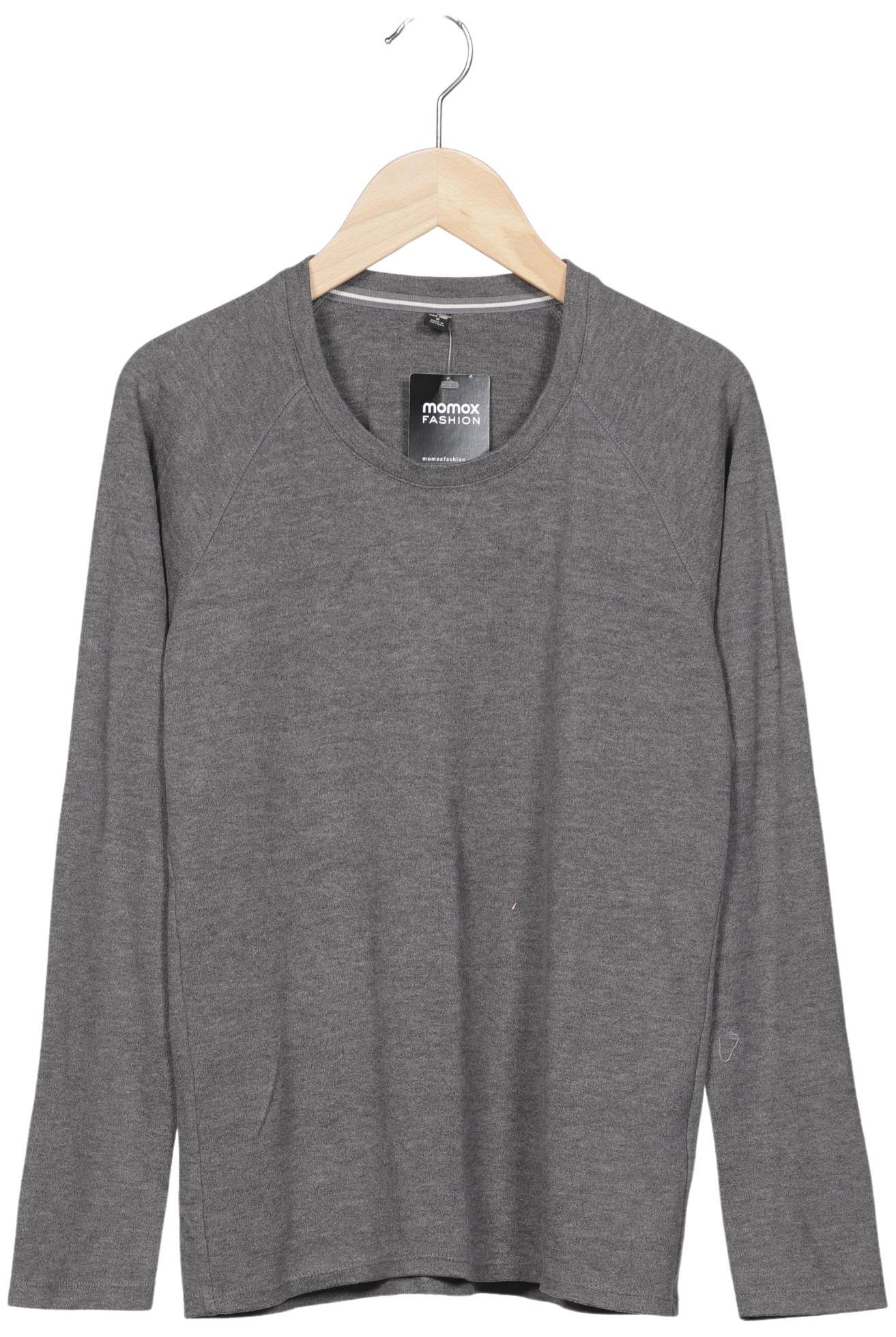 

uniqlo Damen Langarmshirt, grau, Gr. 38