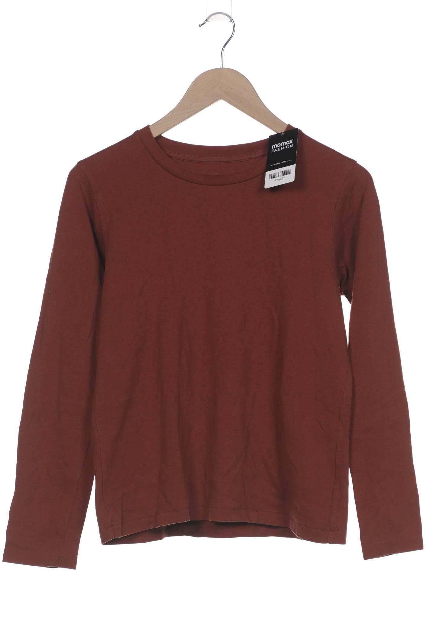 

uniqlo Damen Langarmshirt, braun, Gr. 38