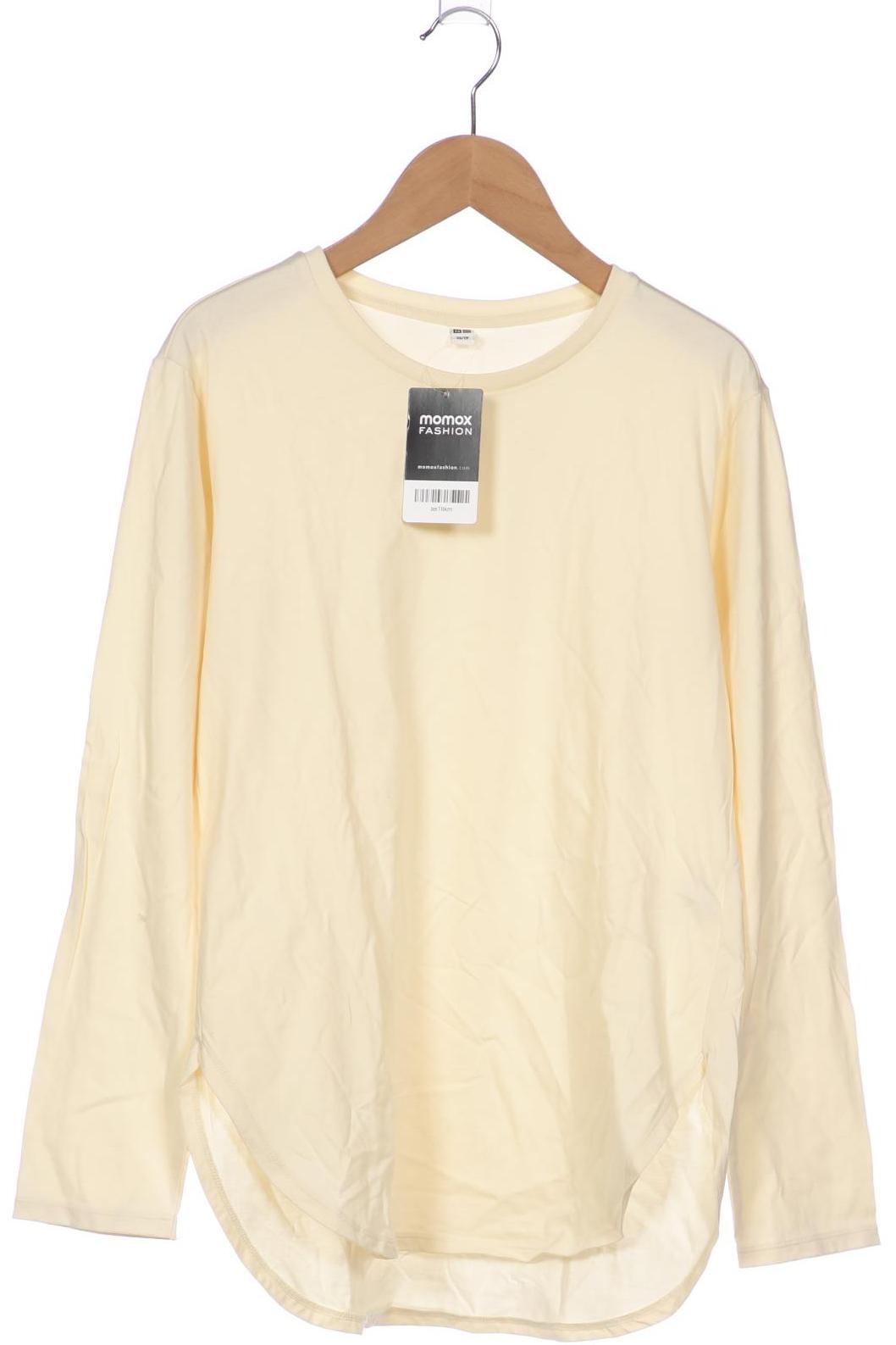 

uniqlo Damen Langarmshirt, cremeweiß, Gr. 34