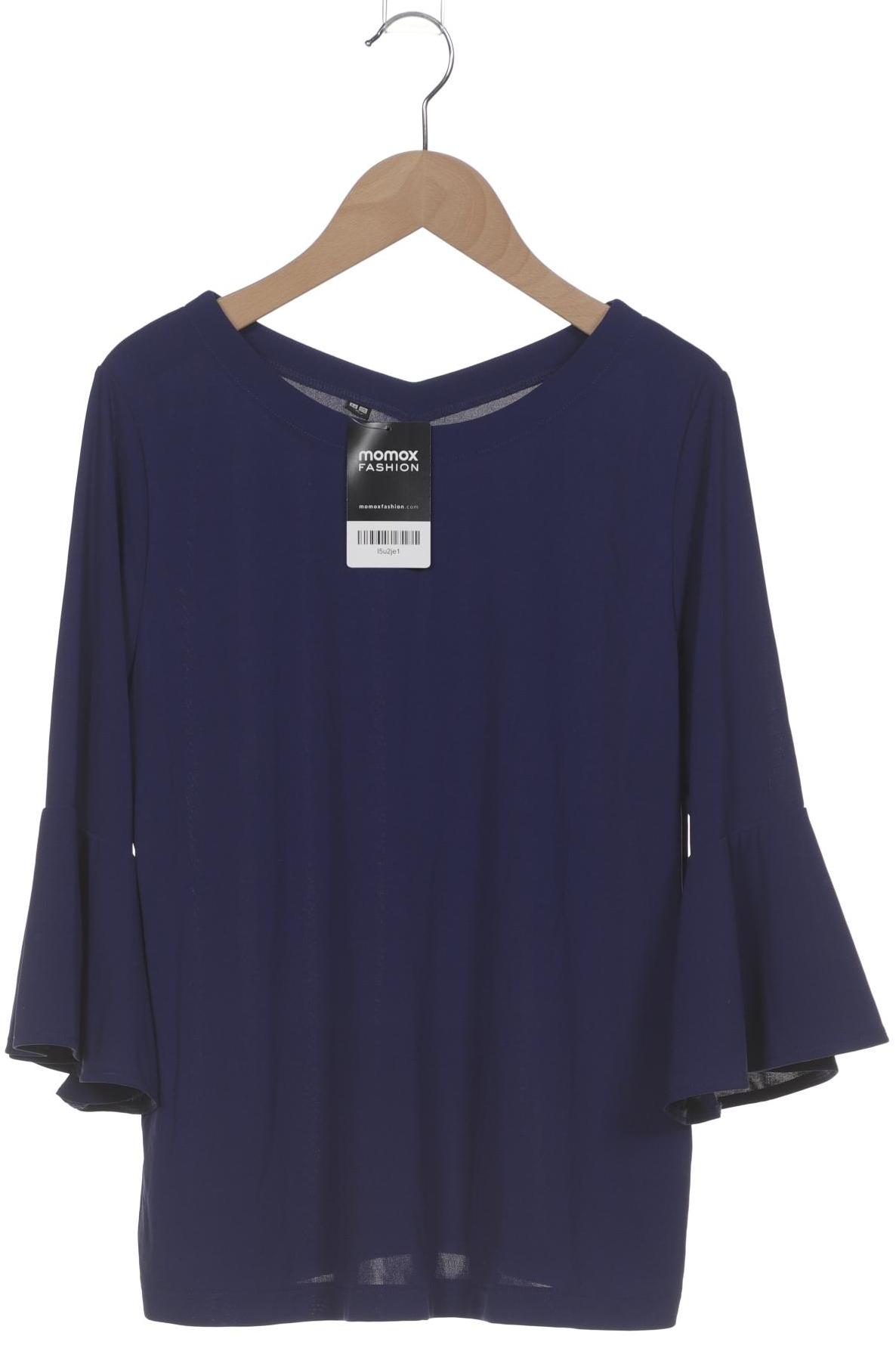 

uniqlo Damen Langarmshirt, marineblau, Gr. 38