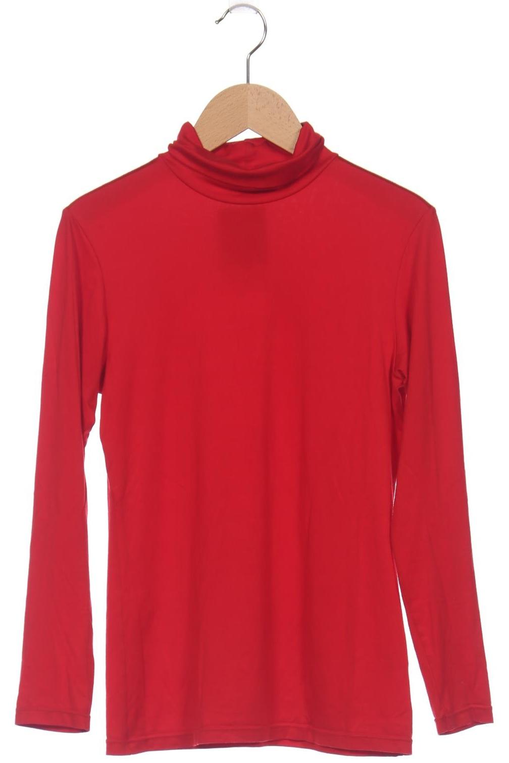 

uniqlo Damen Langarmshirt, rot, Gr. 42
