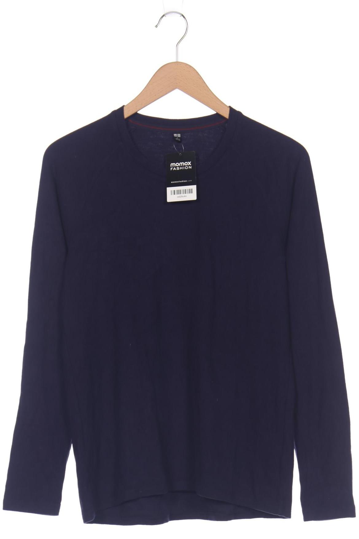 

uniqlo Damen Langarmshirt, marineblau, Gr. 42