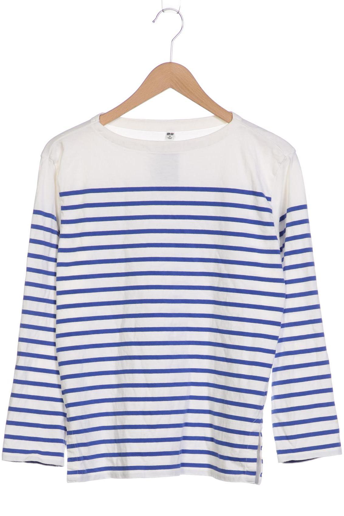 

uniqlo Damen Langarmshirt, weiß